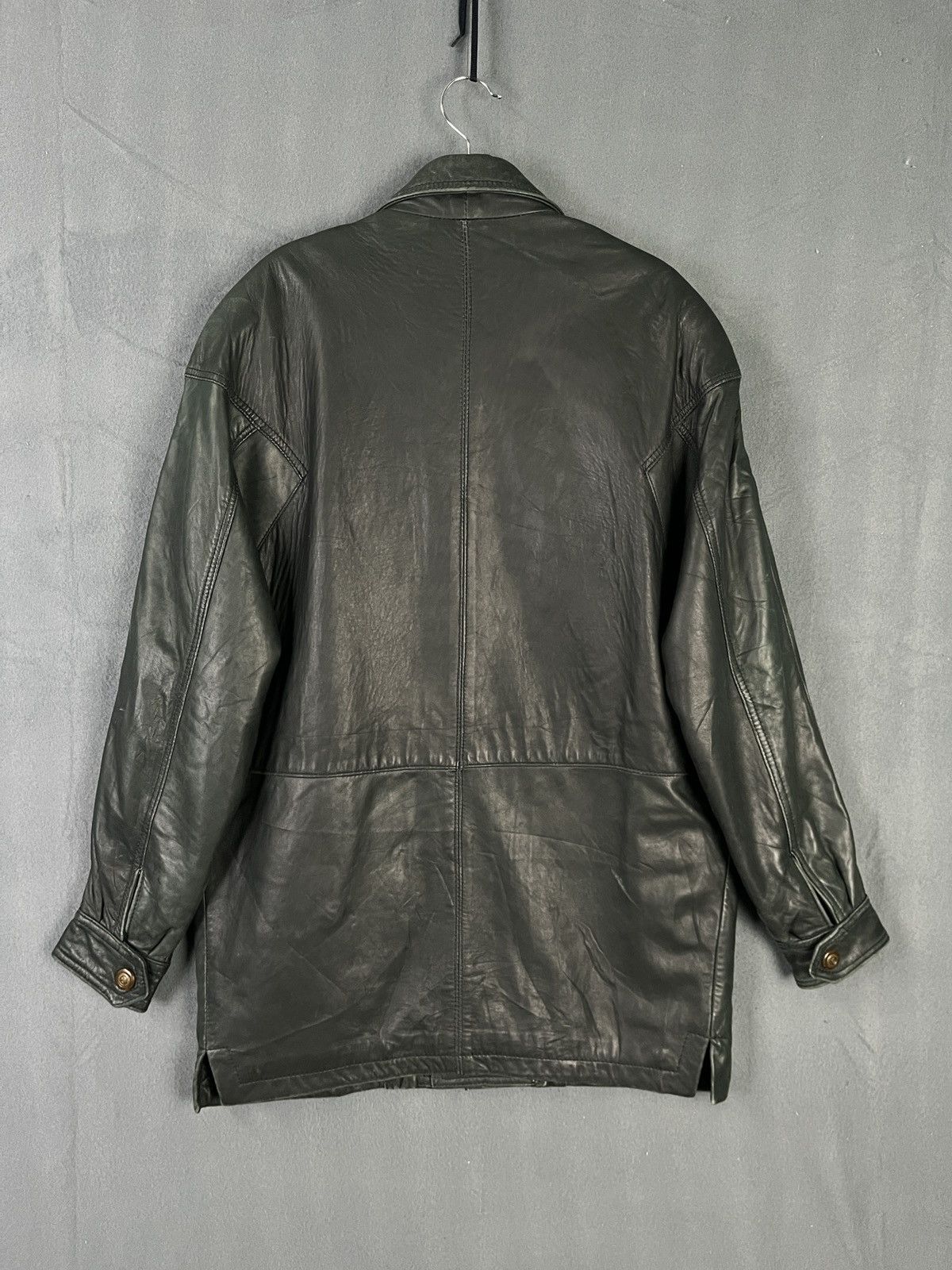 Genuine Leather × Vintage Stavros Australia Lambskin Jacket Made in New Zealand Size US S / EU 44-46 / 1 - 2 Thumbnail