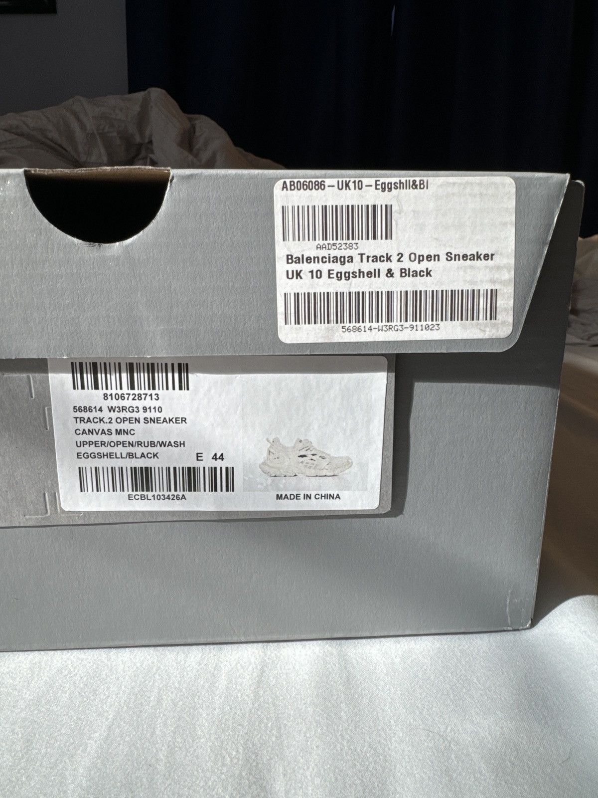 Balenciaga Track 2 Eggshell