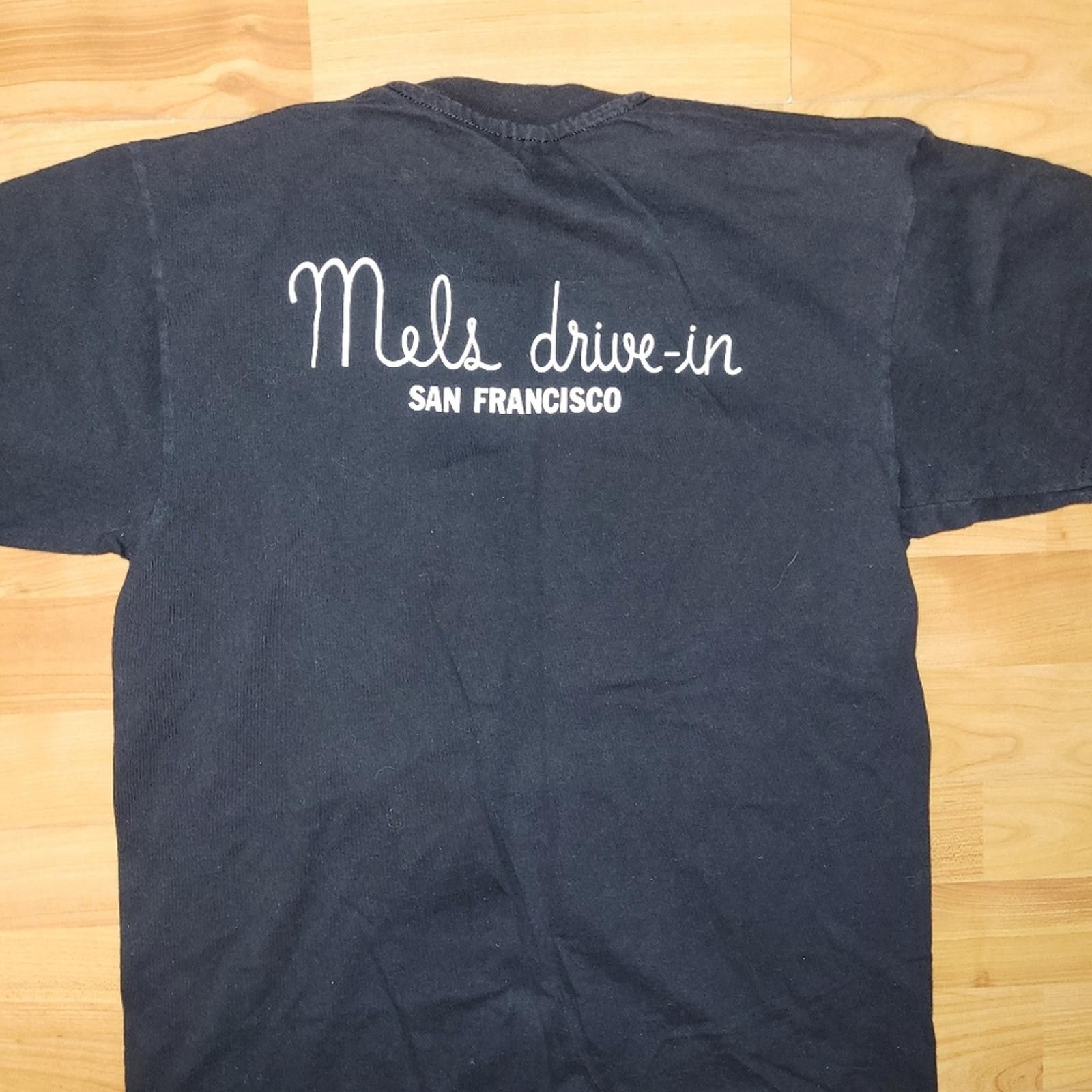 Hanes Vintage 90s Mel’s Drive In San Francisco Diner Hanes Med Size US M / EU 48-50 / 2 - 3 Thumbnail