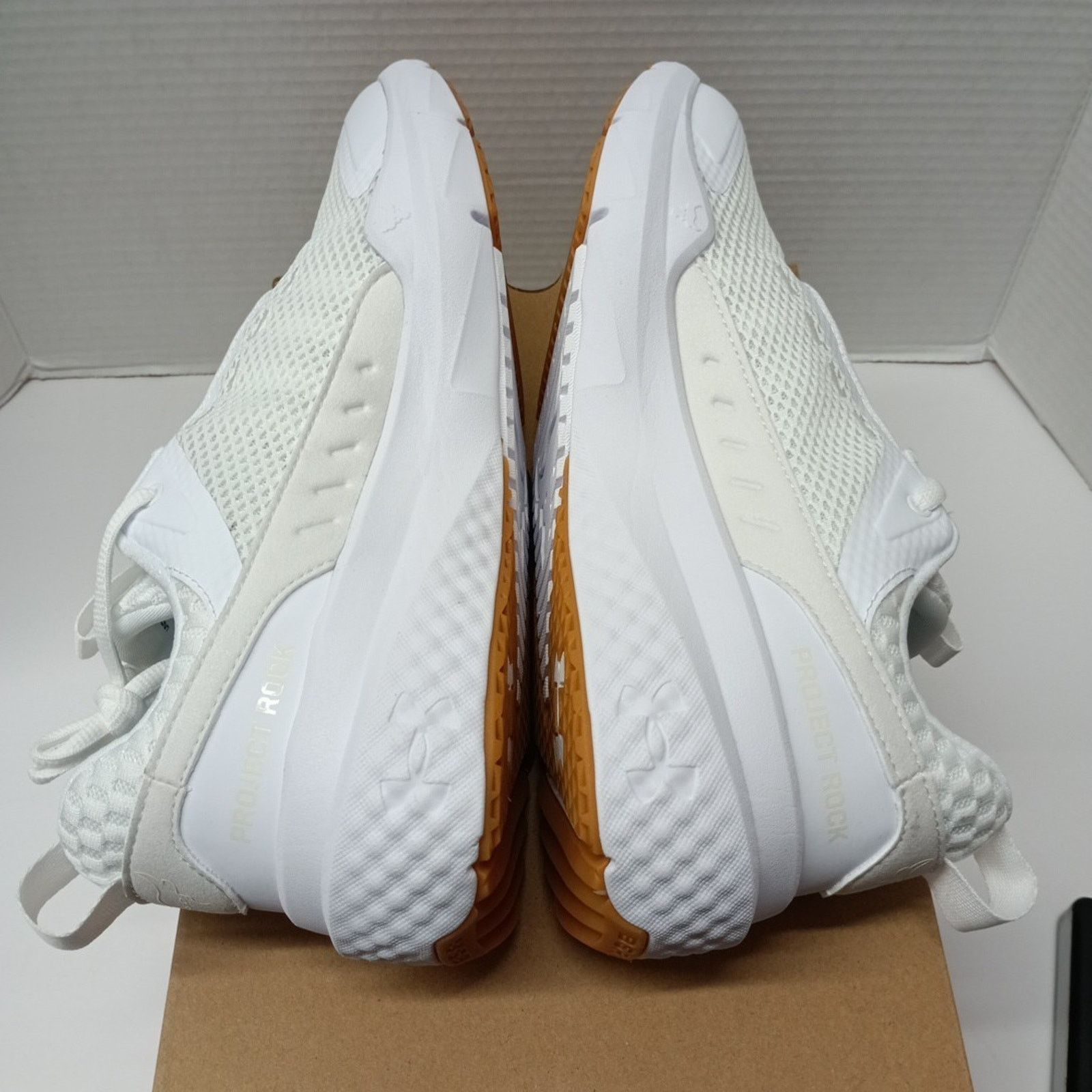 Under Armour Under Armour Project Rock Shoes Women Size 10 White Gum Size US 10 / IT 40 - 7 Thumbnail