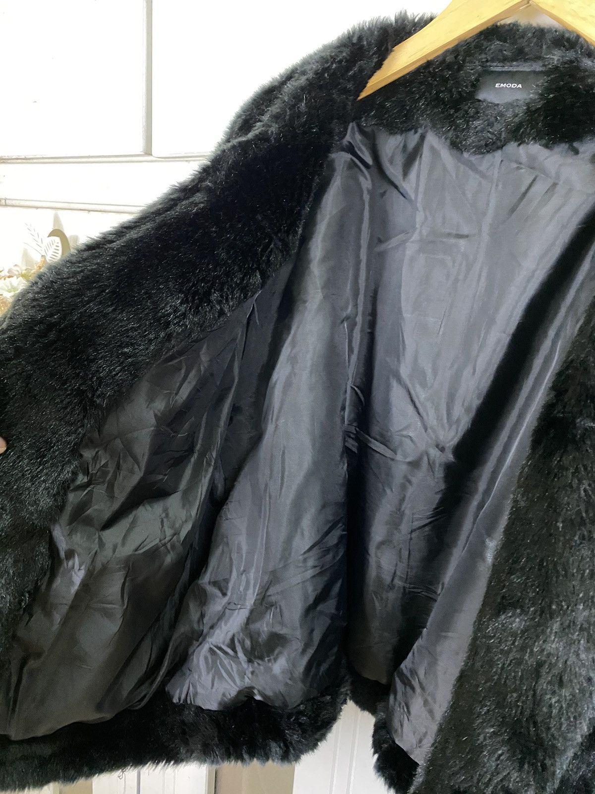 Vintage Vintage Mink Fur Coat Emoda Black Fur Size L / US 10 / IT 46 - 8 Thumbnail