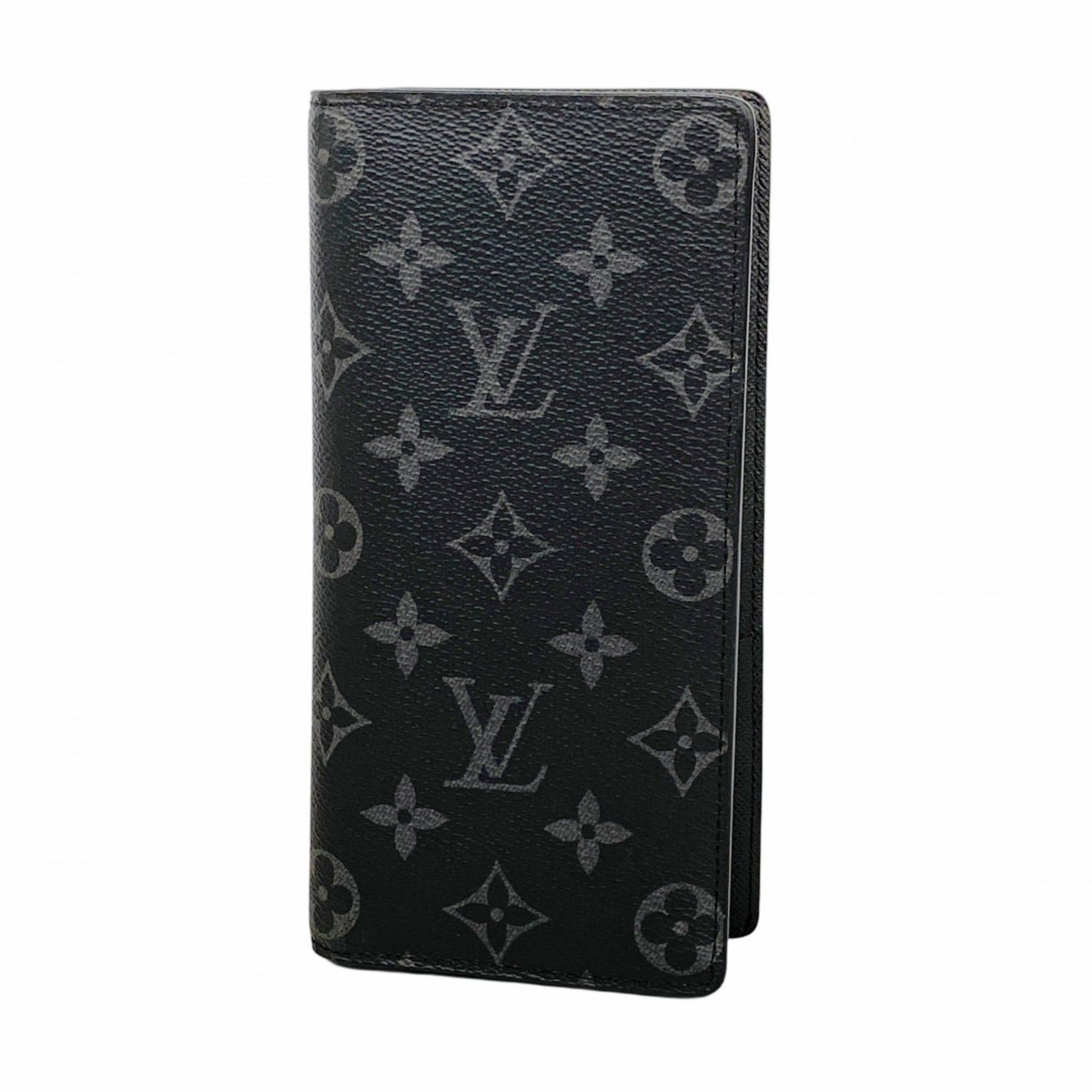 Other Louis Vuitton Monogram Eclipse Portefeuille Brazza Long Wallet M61697 Black Men's Size ONE SIZE - 1 Thumbnail
