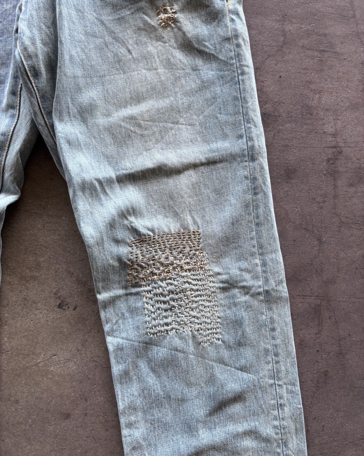 45rpm Sashiko Japan Denim Pants