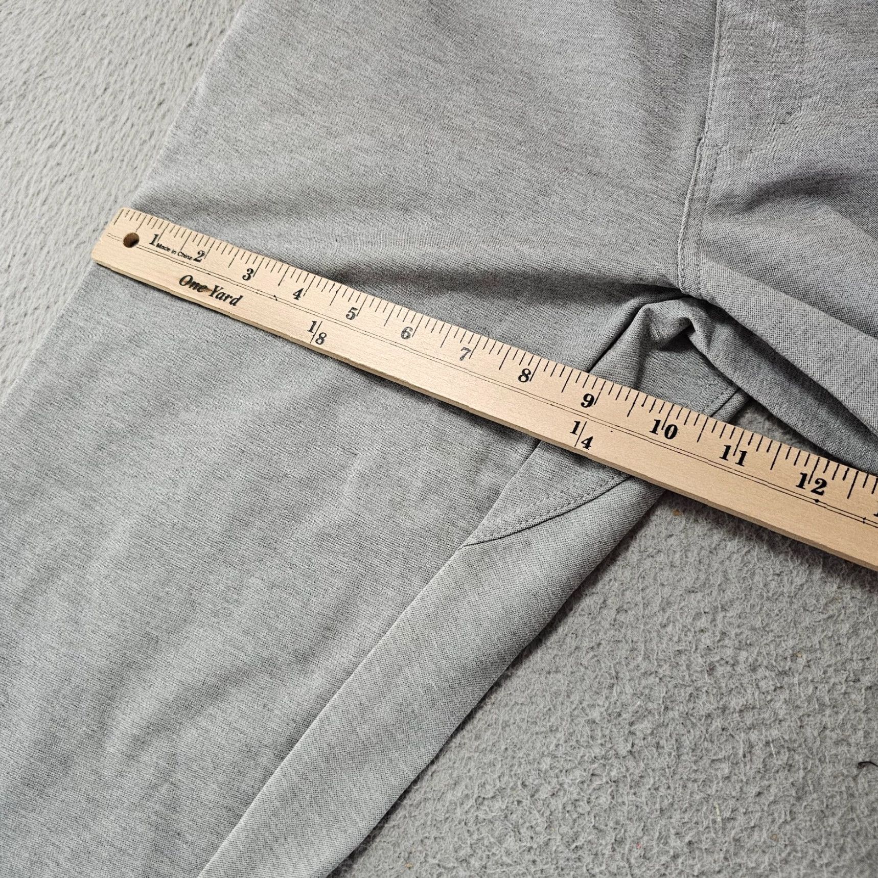 Vintage BYLT Slim Chino Pant Mens 31 Light Gray Stretch 2.0 Performance Casual Pants Size US 31 - 4 Thumbnail