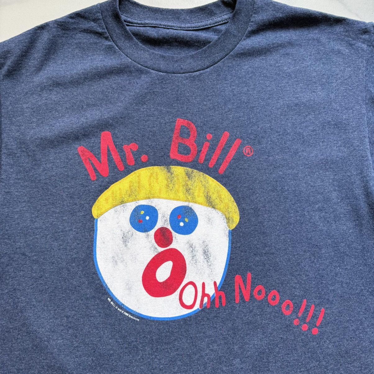 Garbage TV × Hanes × Vintage Vintage 2006 Mr. Bill Ohh Nooo!!! Licensed T-Shirt Size US M / EU 48-50 / 2 - 4 Thumbnail
