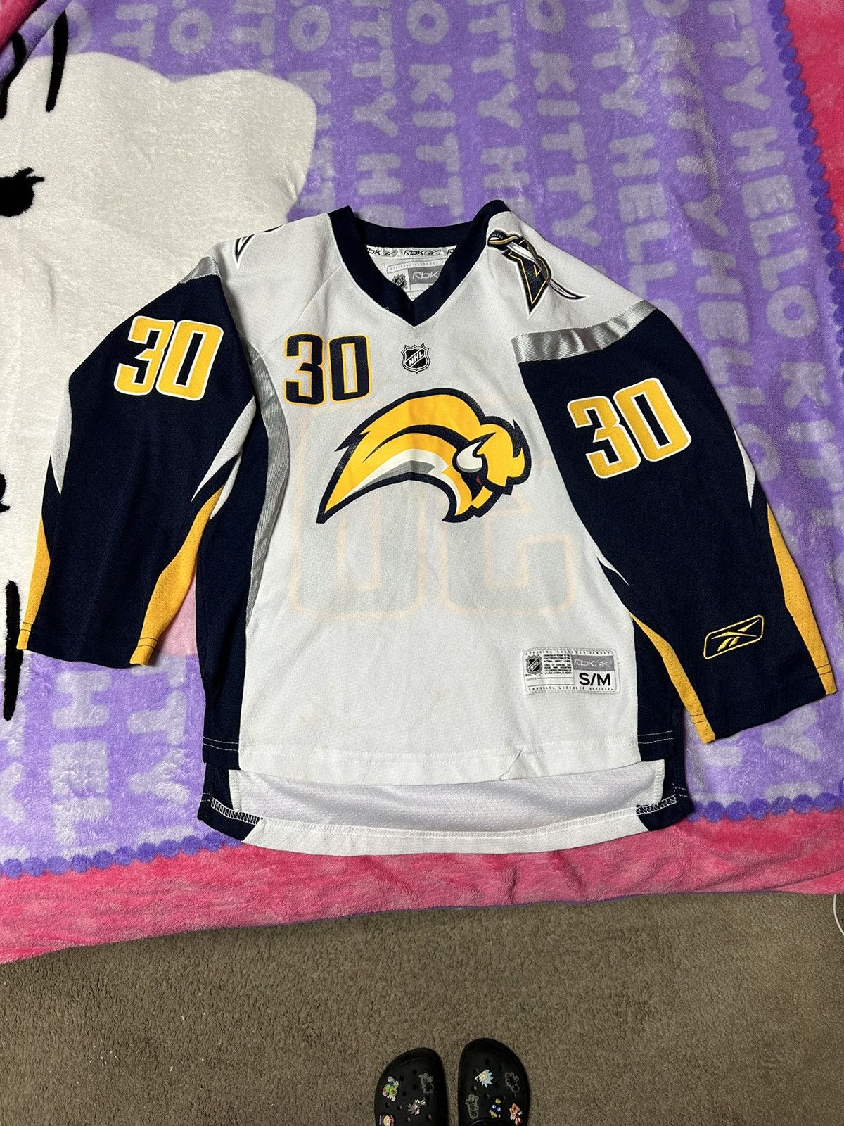 NHL NHL Buffalo Sabres youth jersey | white S Size US S / EU 44-46 / 1 - 2 Thumbnail