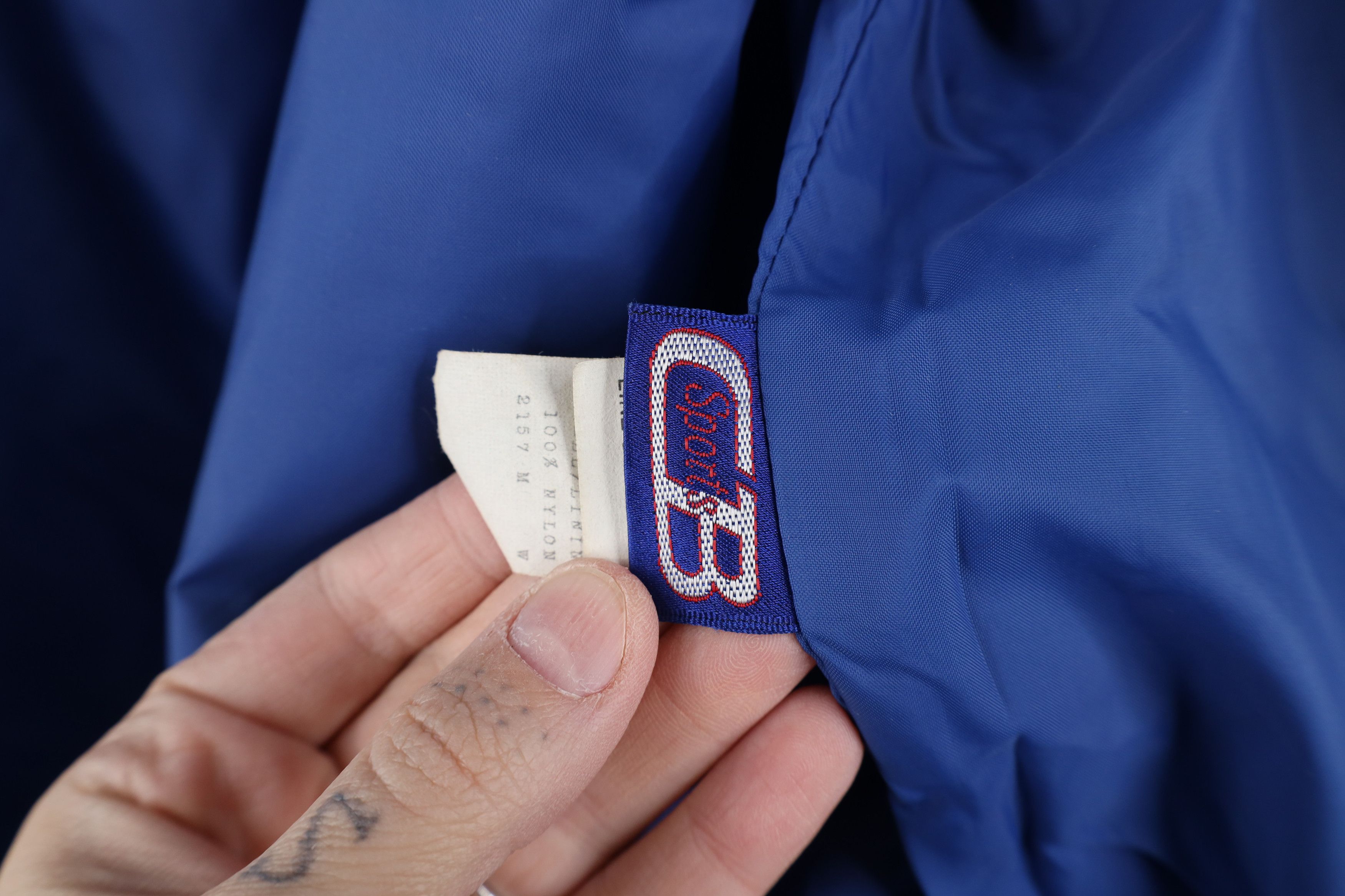 Vintage Vintage 90s Streetwear Waterproof Sailing Bomber Jacket USA Size US L / EU 52-54 / 3 - 10 Thumbnail