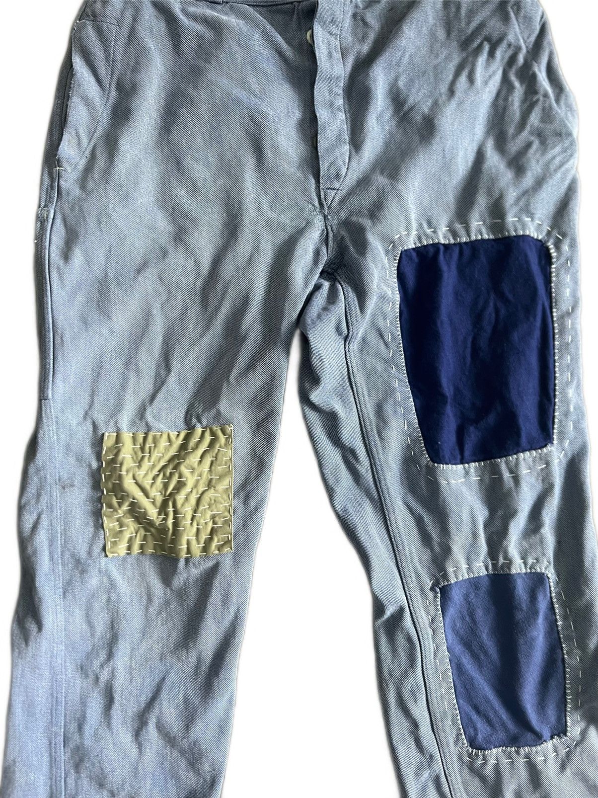 Vintage Vintage 50s France Work Wear Moleskin Pants Size US 36 / EU 52 - 2 Thumbnail