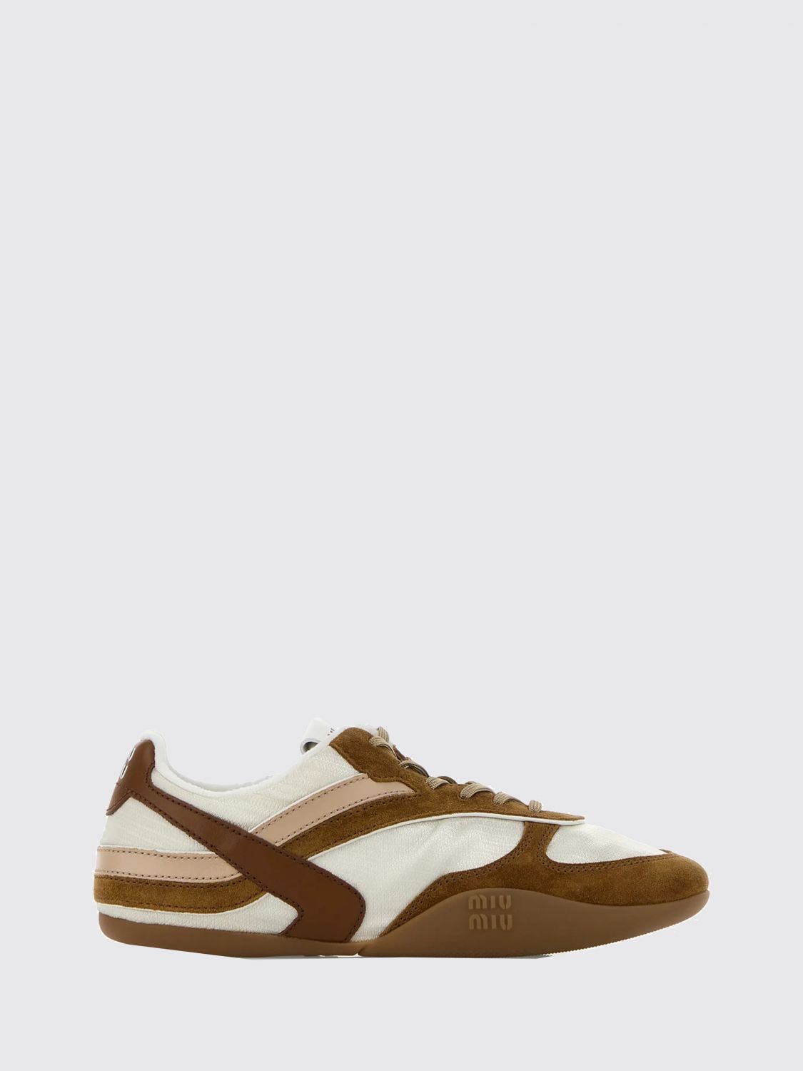 Miu Miu Miu Miu Sneakers Woman Brown Size US 10 / IT 40 - 1 Thumbnail