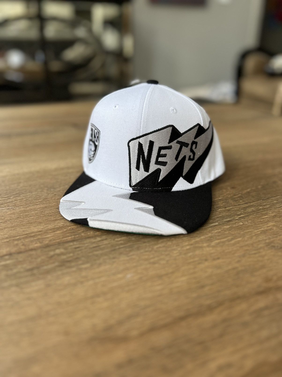 Mitchell & Ness × Vintage Nets NBA Basketball Vintage SnapBack Hat w Tags Size ONE SIZE - 1 Thumbnail