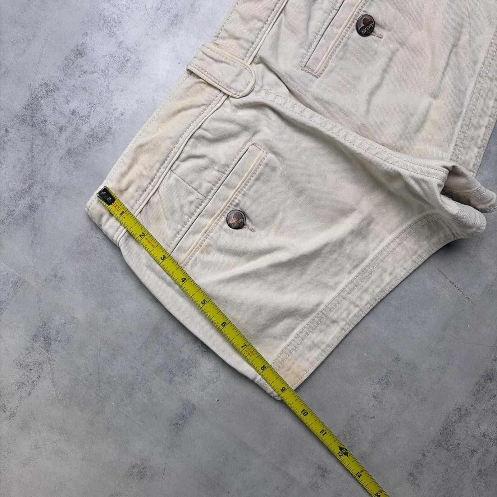 Old Navy Y2K Beige Old Navy Grunge Mini Gothic Shorts Size 34" / US 12 / IT 48 - 8 Thumbnail