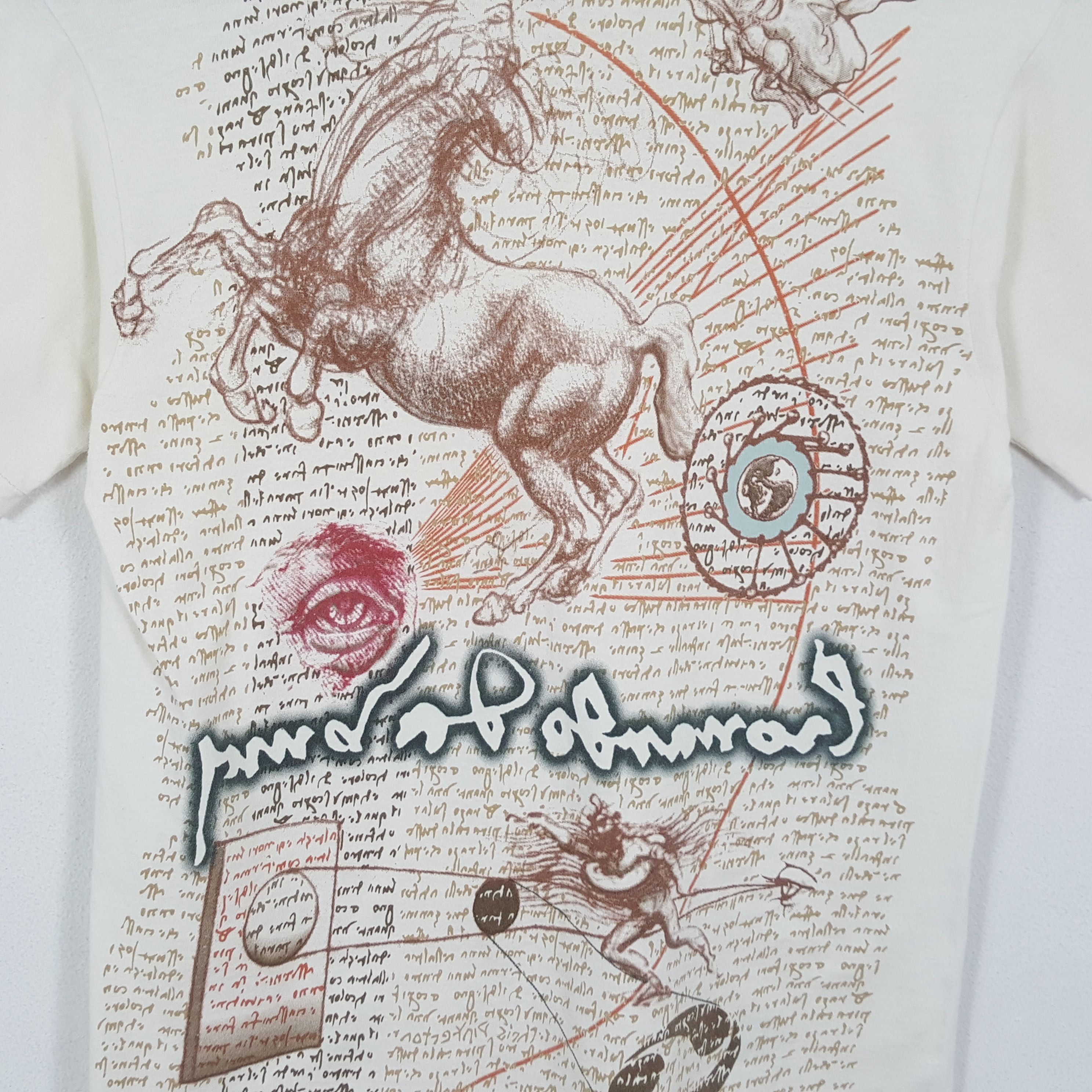 90s Leonardo da Vinci t-shirt