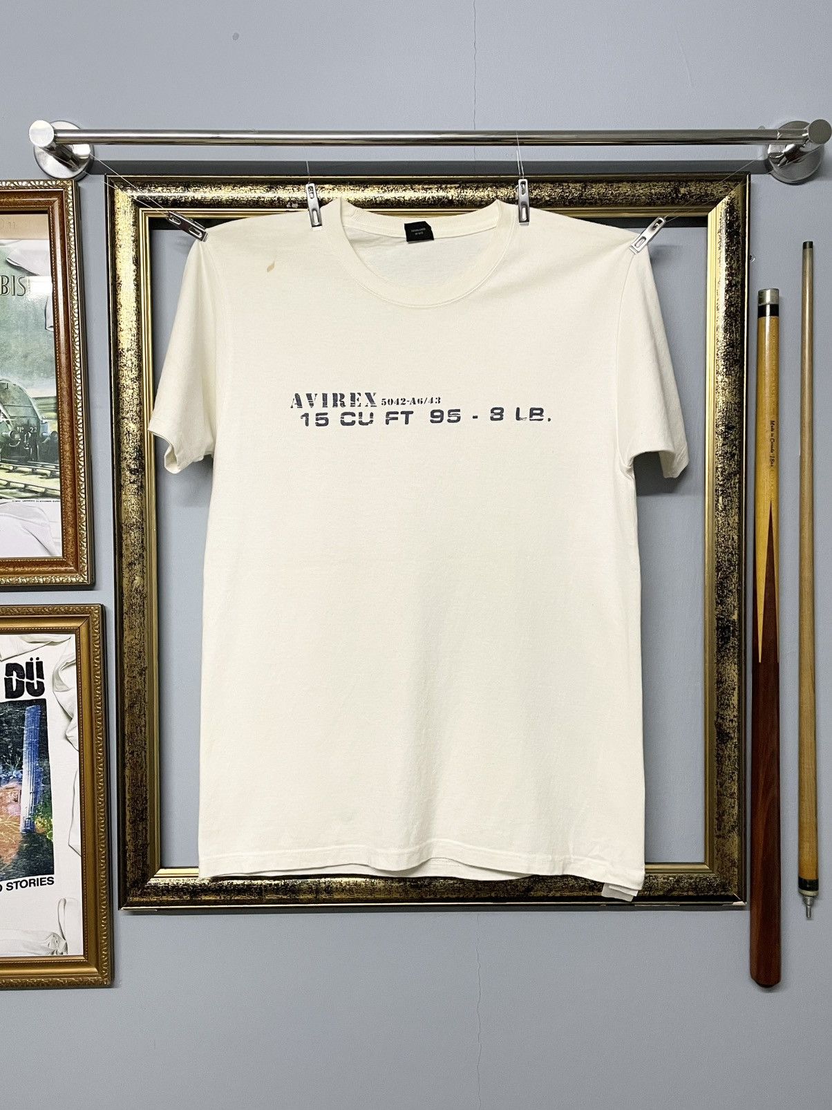 Avirex Vintage Designer Avirex ‘ No Sky To High ‘ Og Airfield Tee Size US S / EU 44-46 / 1 - 5 Thumbnail