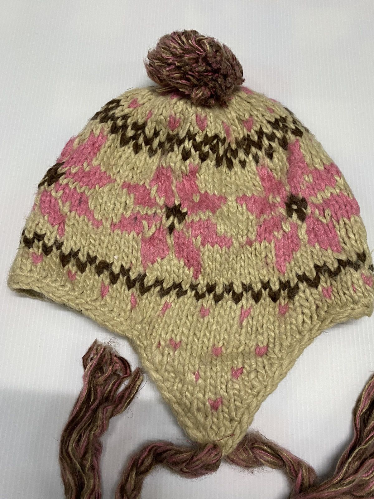 Japanese Brand × Vintage Unknown Earflap Winter Beanie Hat Size ONE SIZE - 2 Thumbnail