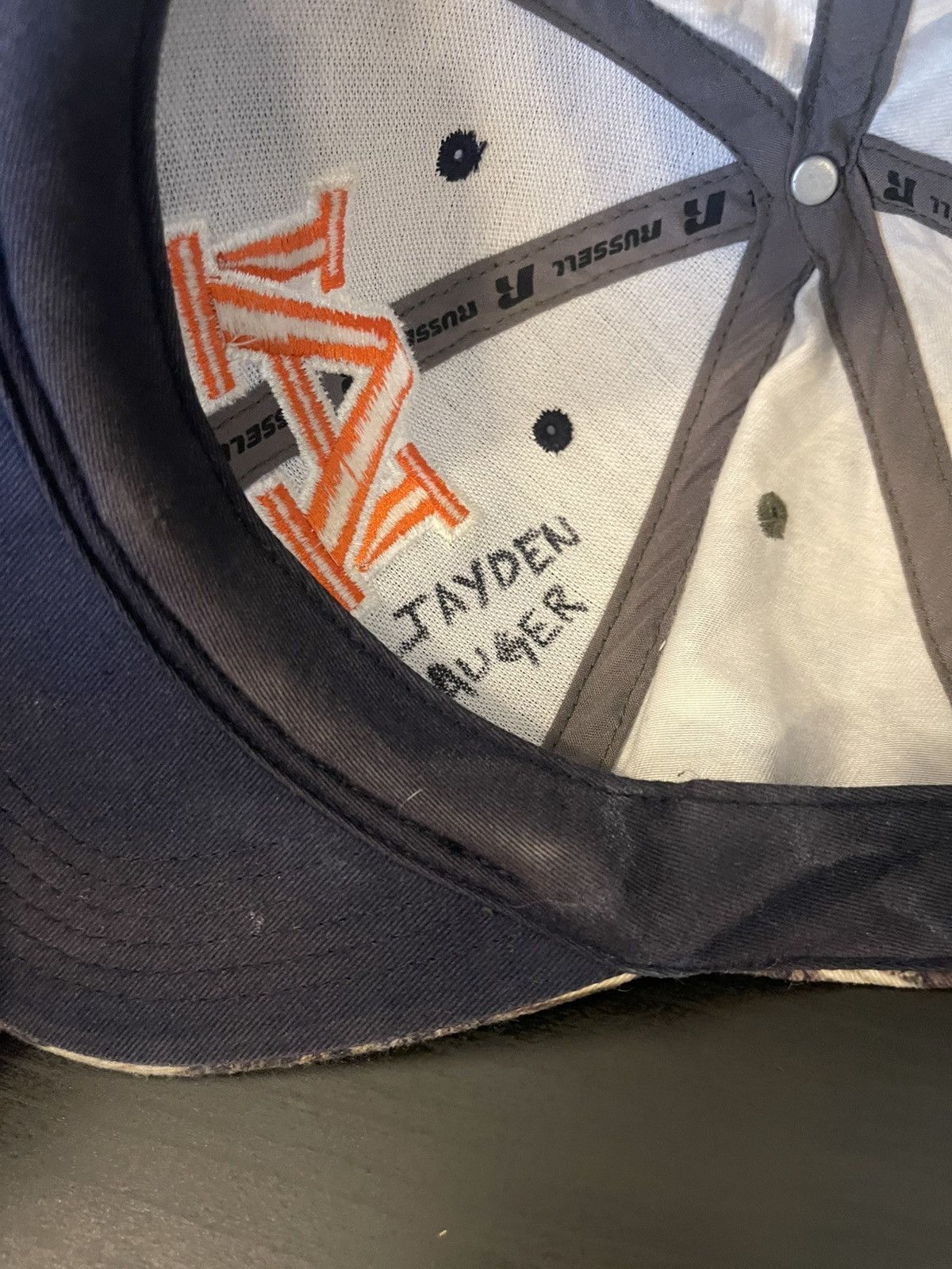 Russell Athletic × Vintage University of Auburn Tigers Camo Hat Russell Brand Size ONE SIZE - 5 Thumbnail