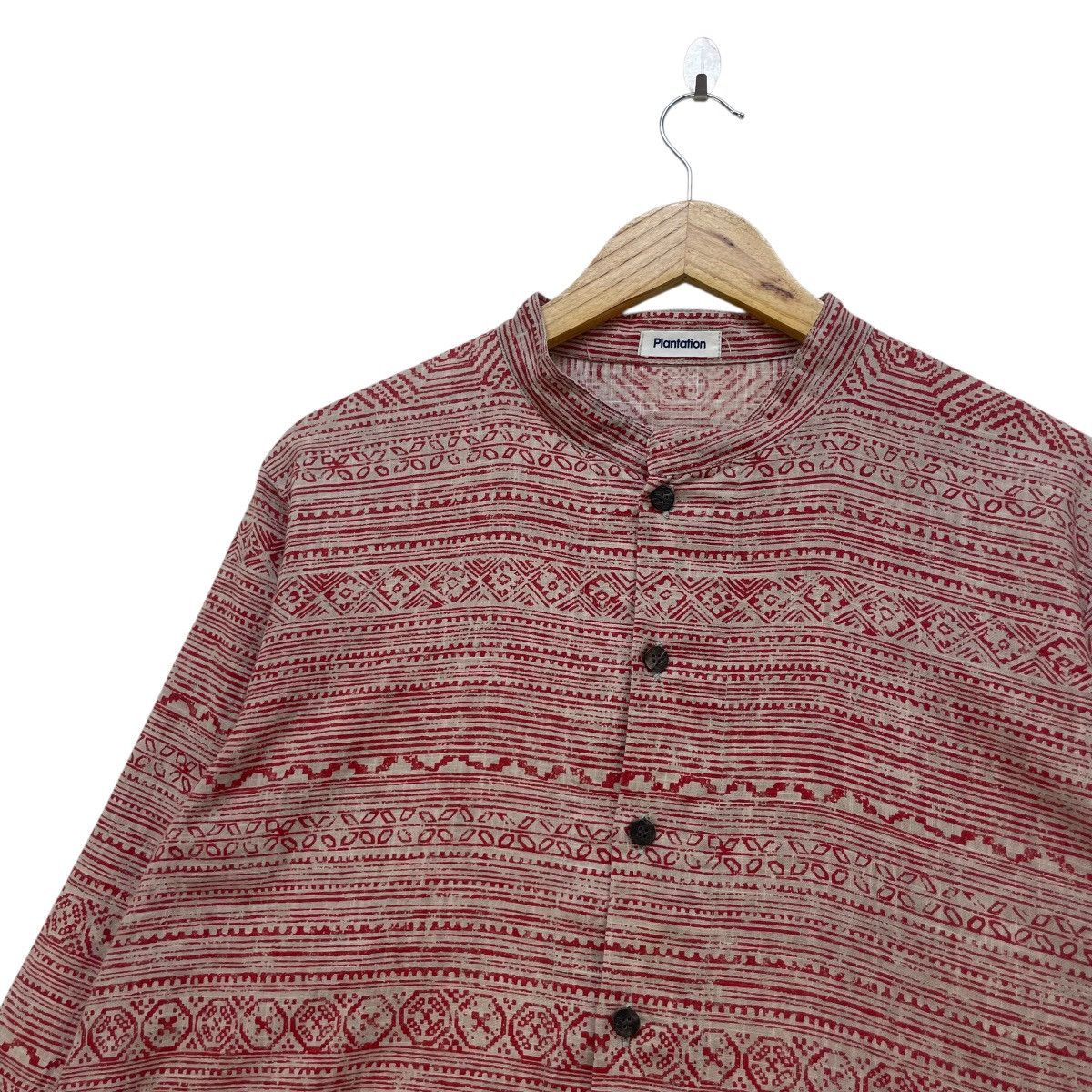 Issey Miyake 💥Vintage Plantation Over Printed Shirt Jacket Size M / US 6-8 / IT 42-44 - 3 Thumbnail