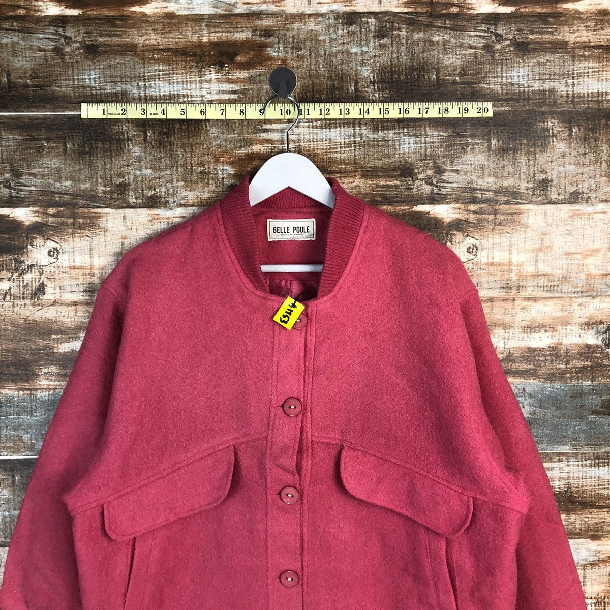 Japanese Brand DLL Belle Poule Pink Bombers Jacket #A1753 Size US M / EU 48-50 / 2 - 2 Thumbnail