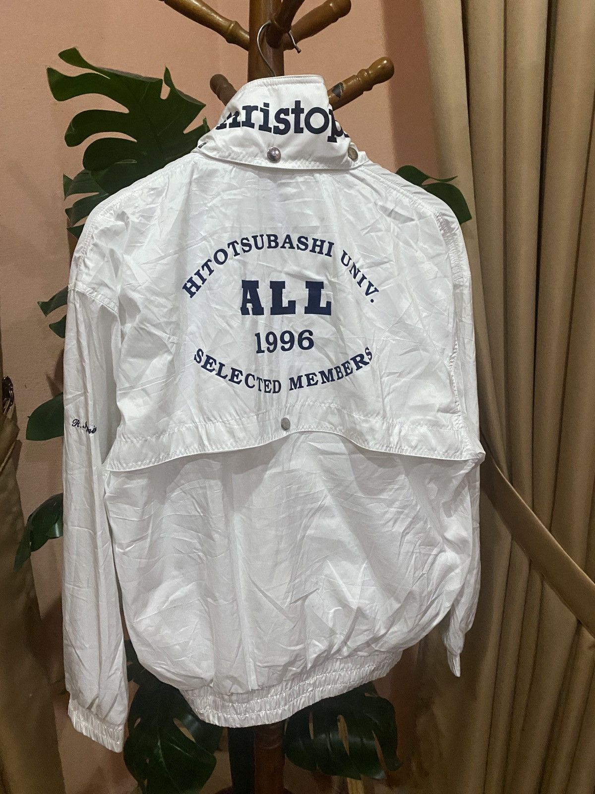 Vintage St. Christopher Tennis Club Windbreaker Jacket