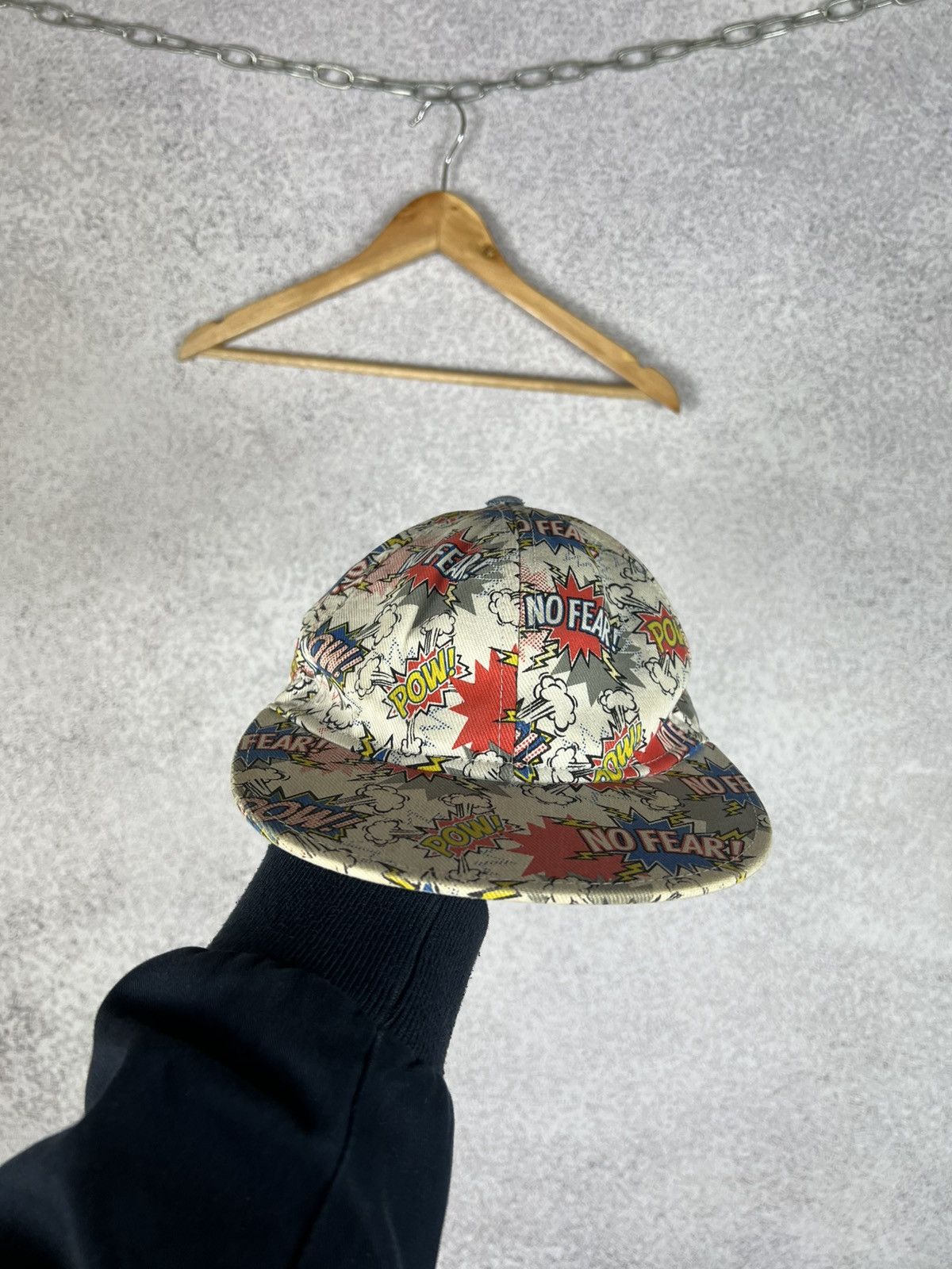 No Fear Vintage Y2K No Fear Multi Logo SnapBack Cap Hat Size ONE SIZE - 3 Thumbnail
