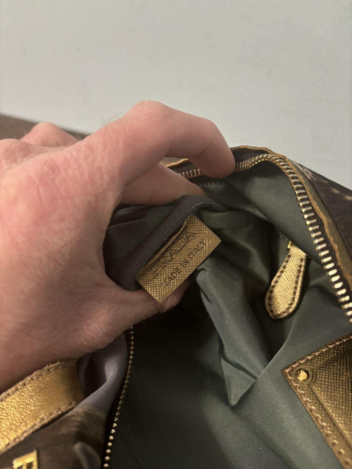 Prada Prada Nylon Landscape Tote Bag Size ONE SIZE - 12 Thumbnail
