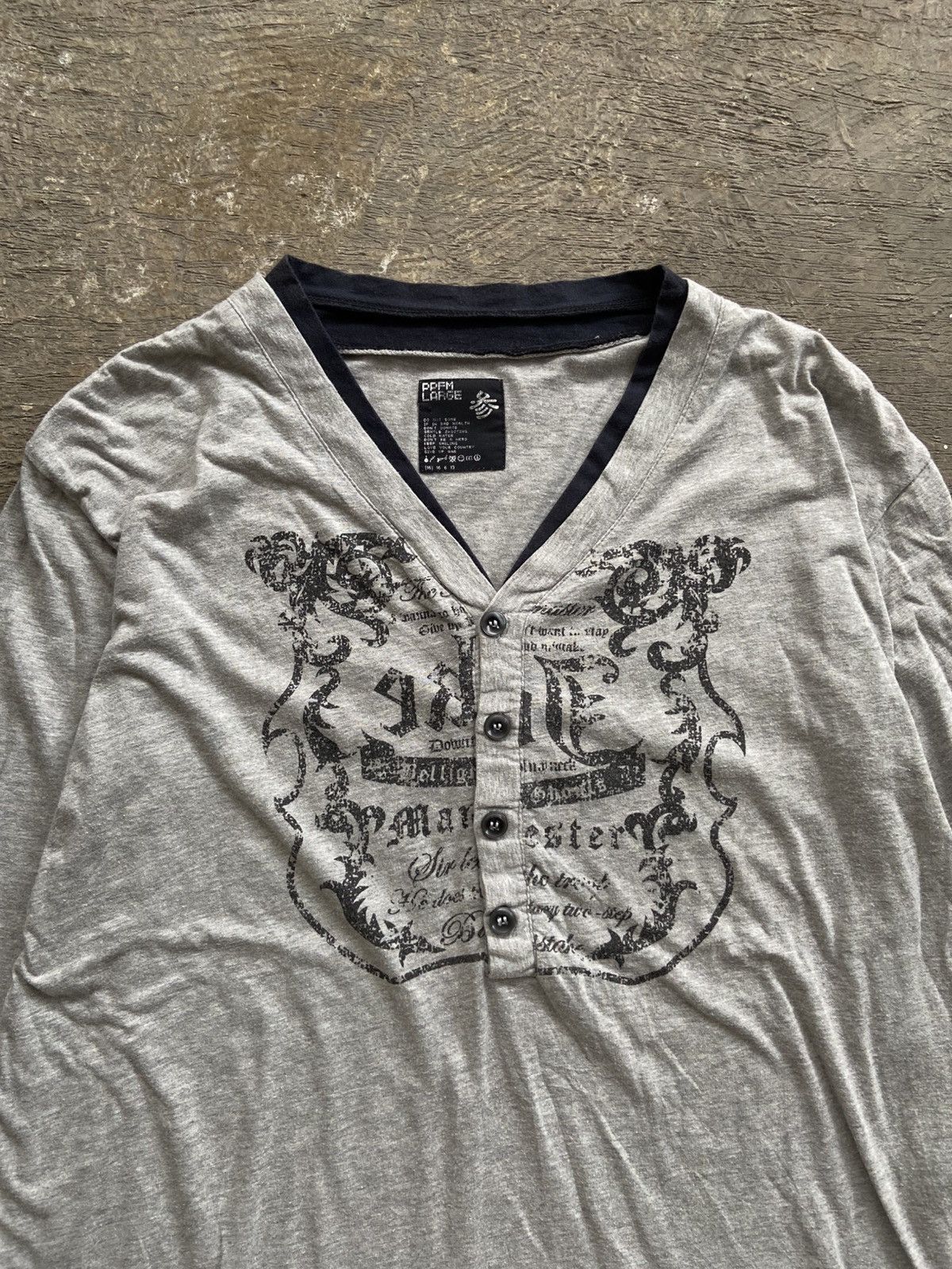 PPFM 2000s PPFM - Vkei Style Layered Long Sleeve Size US L / EU 52-54 / 3 - 3 Thumbnail