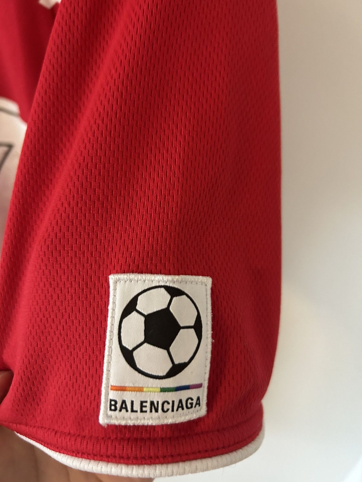 Balenciaga *RARE* Balenciaga Soccer Jersey Size US XS / EU 42 / 0 - 6 Thumbnail