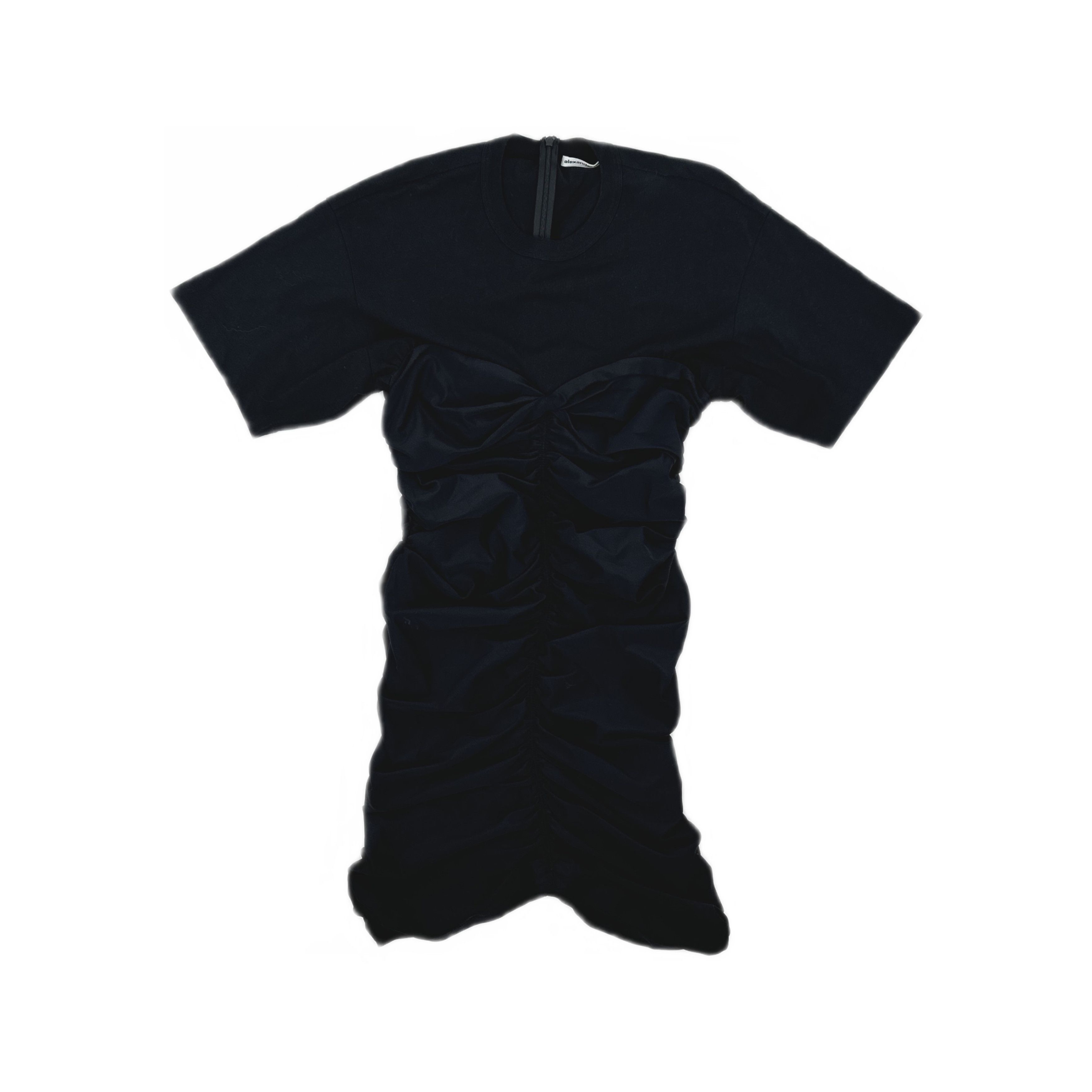 Alexander Wang Alexander Wang Ruched Mini Dress Size L Size L / US 10 / IT 46 - 1 Thumbnail