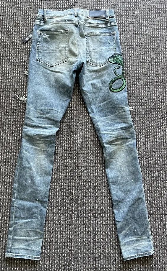 Amiri Amiri Patch Jeans Size US 31 - 2 Thumbnail