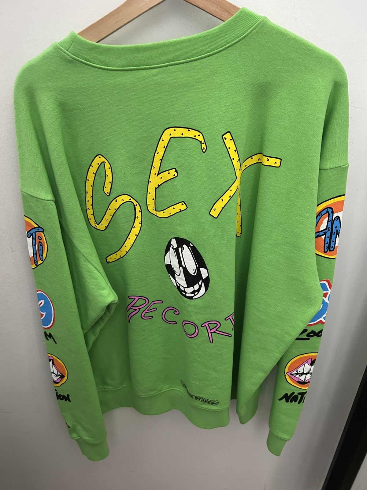 Chrome Hearts Chrome Hearts Matty Boy Sex Records Crewneck Size US XXL / EU 58 / 5 - 2 Thumbnail