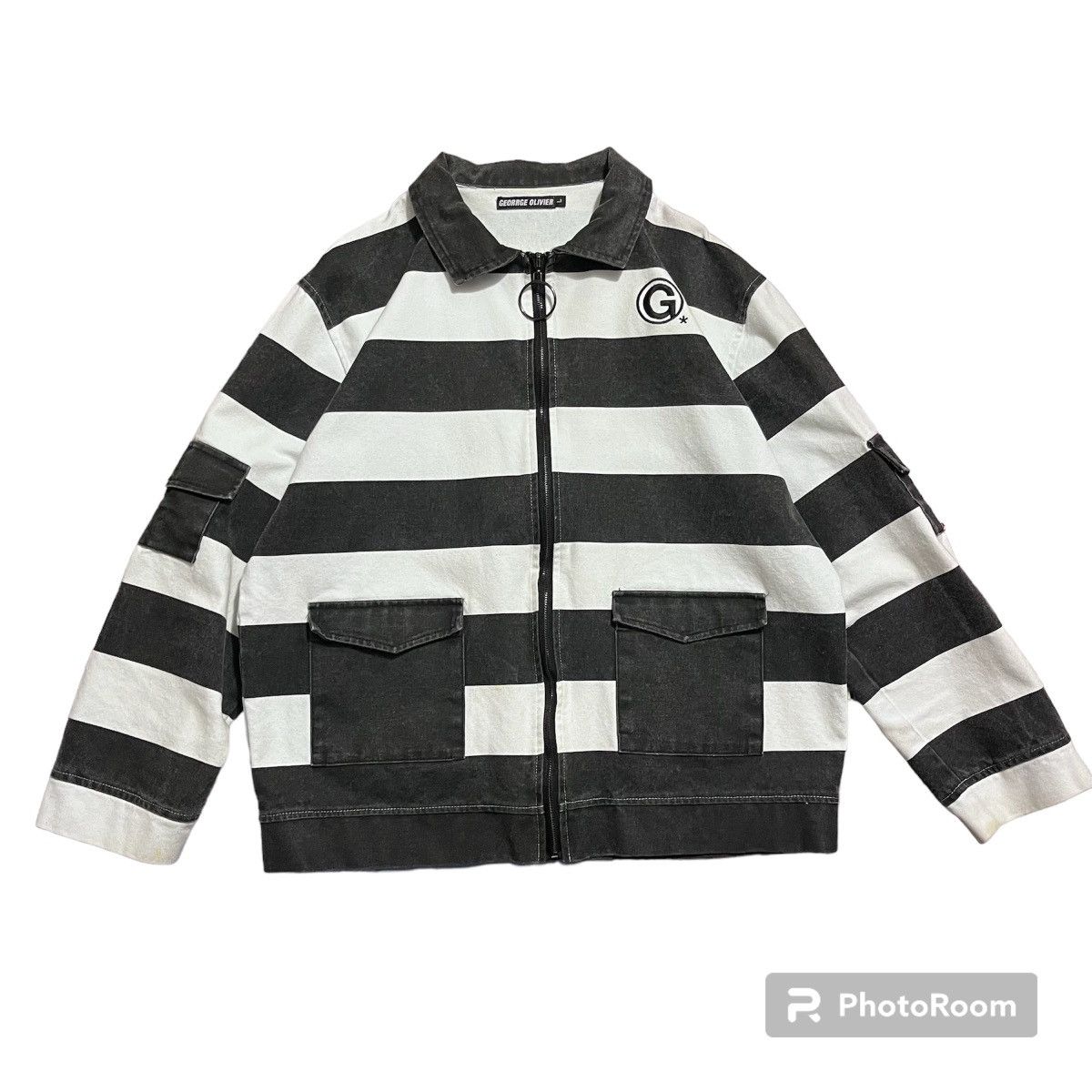 GEORRGE OLIVIER × Half Evil Georrge Olivier Work Jacket Size US L / EU 52-54 / 3 - 1 Thumbnail