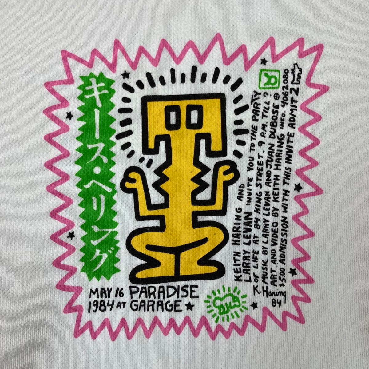 Uniqlo Japanese Brand Uniqlo X Keith Haring Pullover Jumper Size US M / EU 48-50 / 2 - 10 Thumbnail