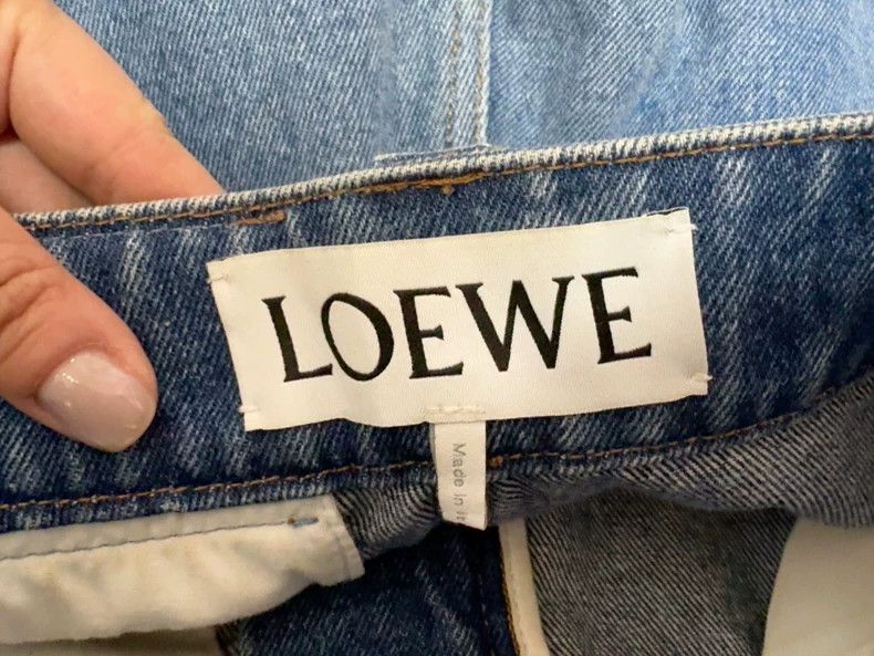 Loewe Loewe Classic denim shorts Size 24" / US 00 / IT 34 - 4 Thumbnail