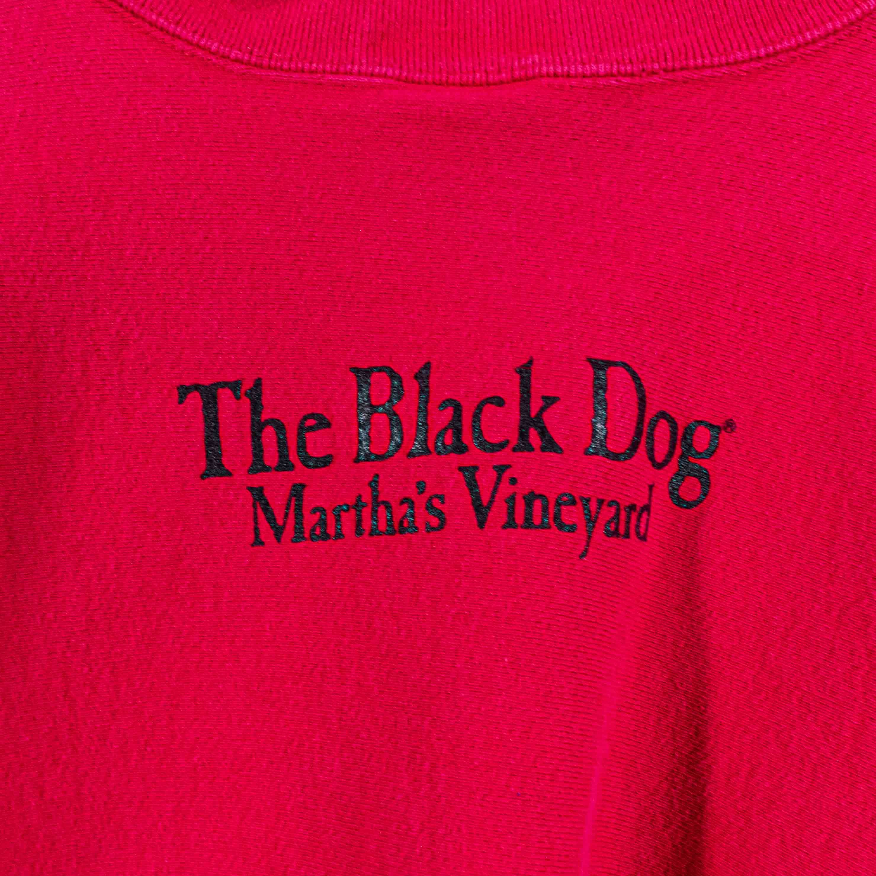 Vintage Youth Large Black Dog Marthas Vineyard KelleSport Sweatshirt Size US XXS / EU 40 - 7 Thumbnail