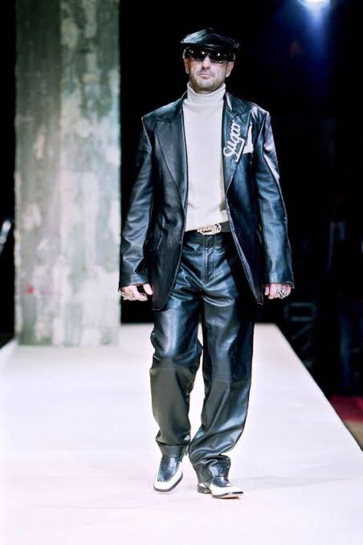 Yohji Yamamoto POUR HOMME 03aw Pimp era archive leather jacket Size US L / EU 52-54 / 3 - 7 Thumbnail