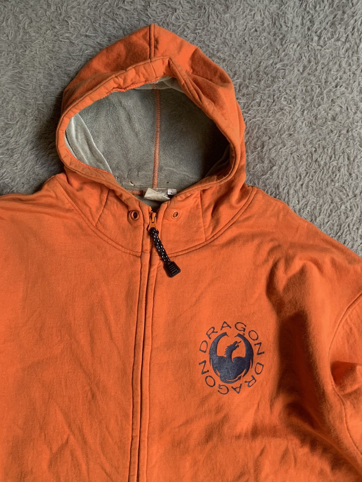 Hook-Ups Vintage Dragon Skateboards Zip Hoodie Size US L / EU 52-54 / 3 - 2 Thumbnail