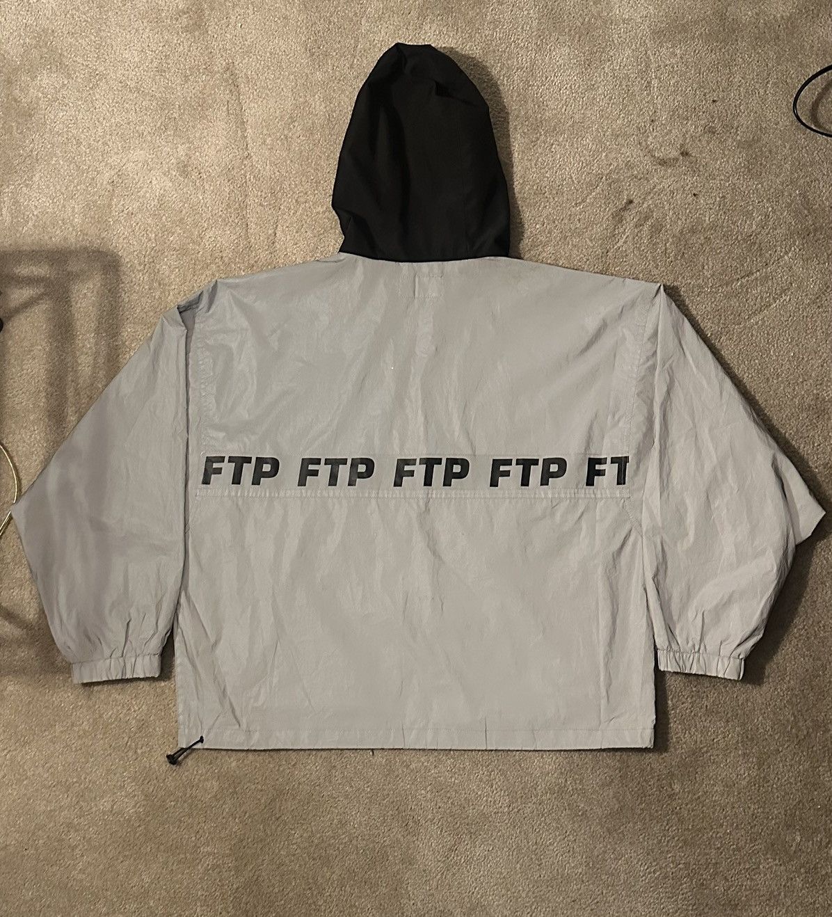 Fuck The Population FTP Competition Reflective Anorak Size US M / EU 48-50 / 2 - 3 Thumbnail