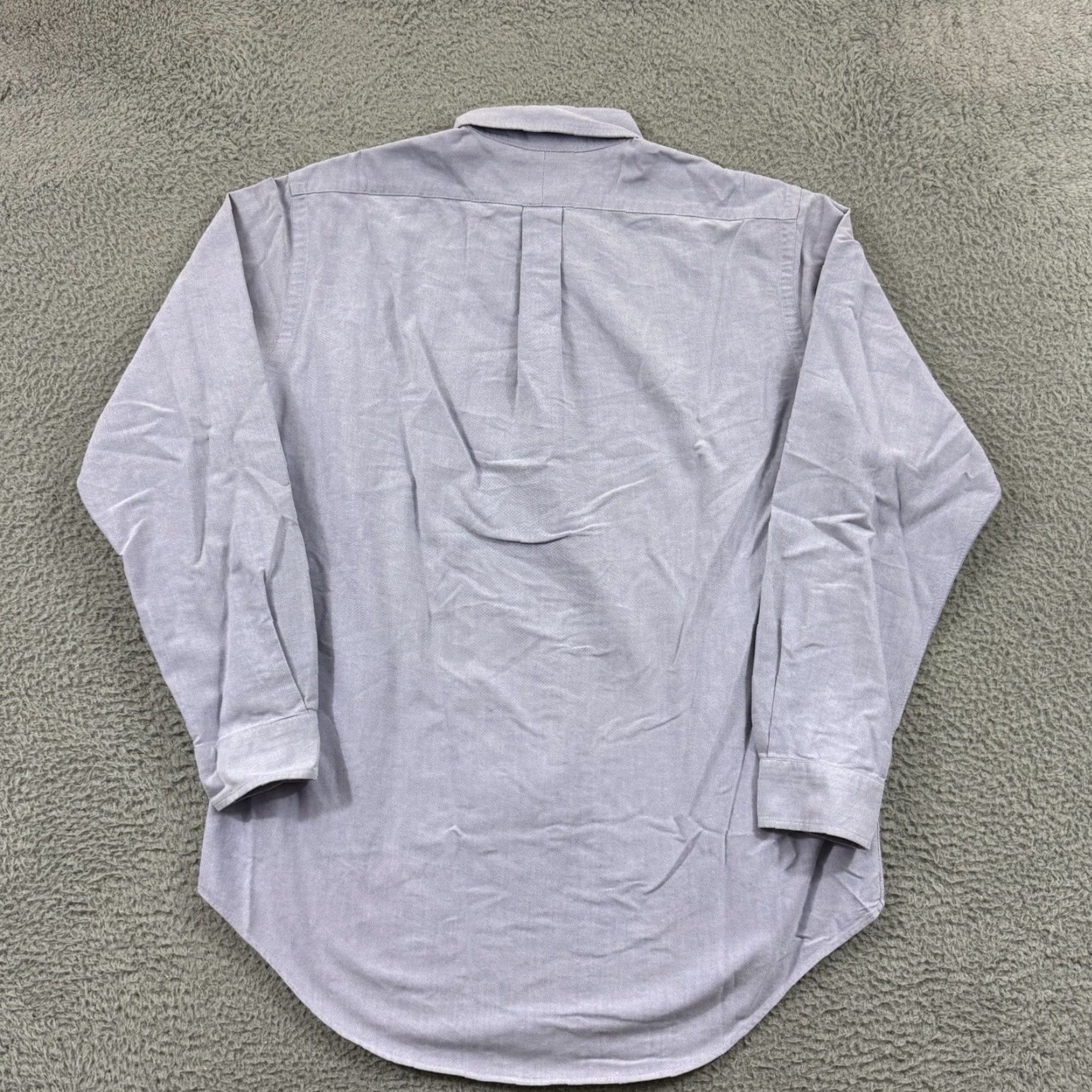 Polo Ralph Lauren VINTAGE Polo Ralph Lauren Shirt Mens Large Purple Button Long Sleeve Preppy Pony Size US L / EU 52-54 / 3 - 7 Thumbnail
