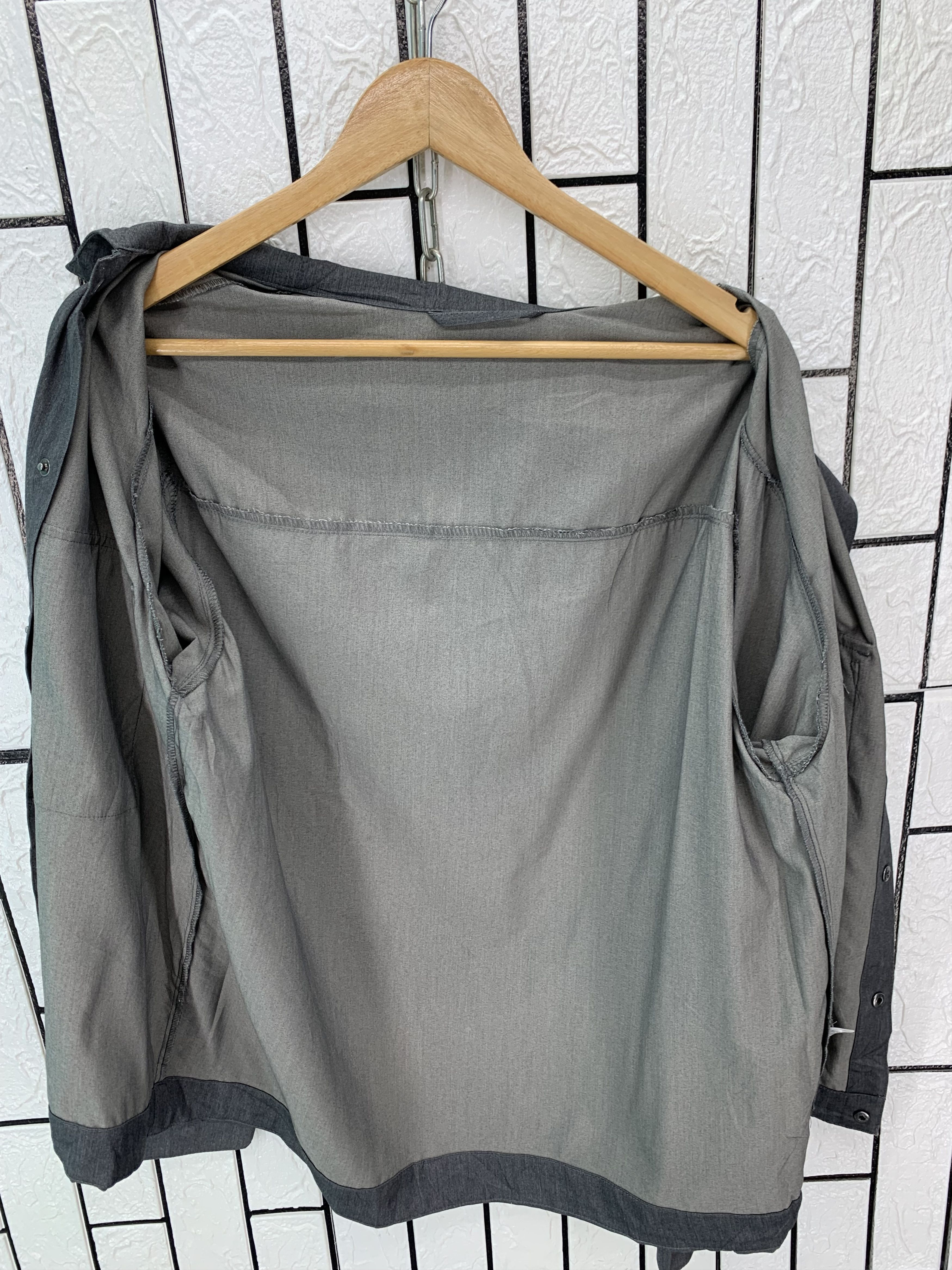 Japanese Brand Unknown Gray Soft lightweight jacket Size US M / EU 48-50 / 2 - 4 Thumbnail