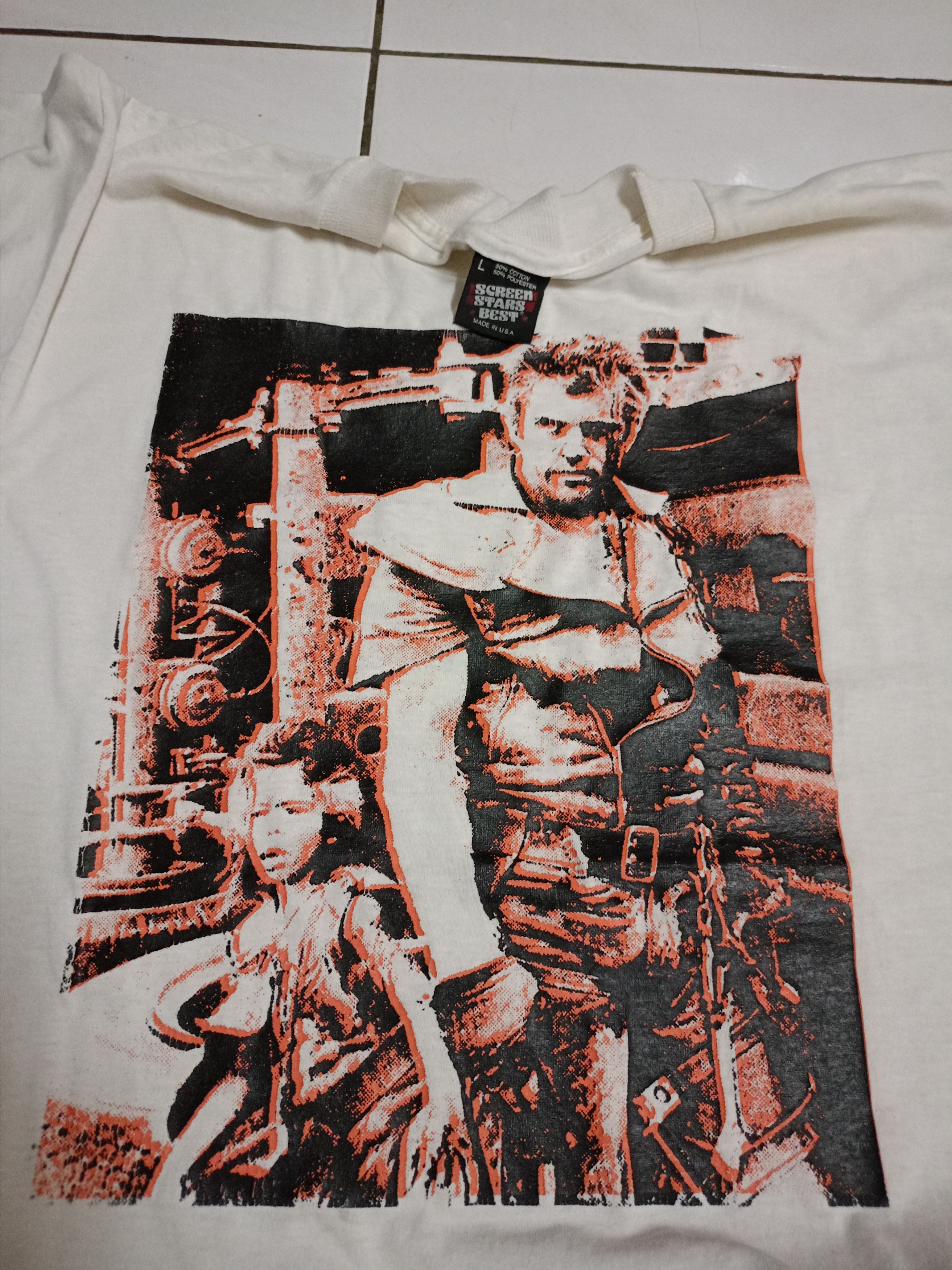Other Vintage rare mad max movie t shirt/mel Gibson/tina Turner Size US L / EU 52-54 / 3 - 2 Thumbnail