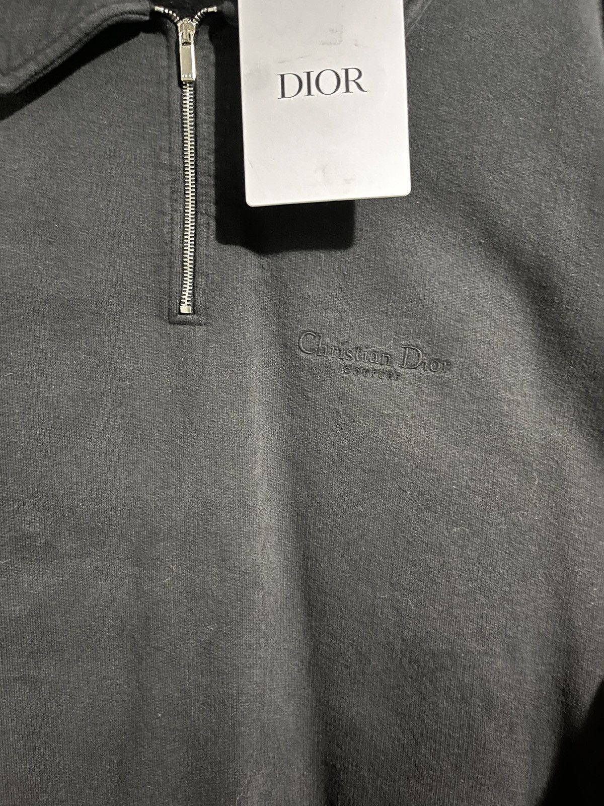 Dior Christian Dior Homme Quarter Zip Mens Sweater Size US L / EU 52-54 / 3 - 1 Thumbnail