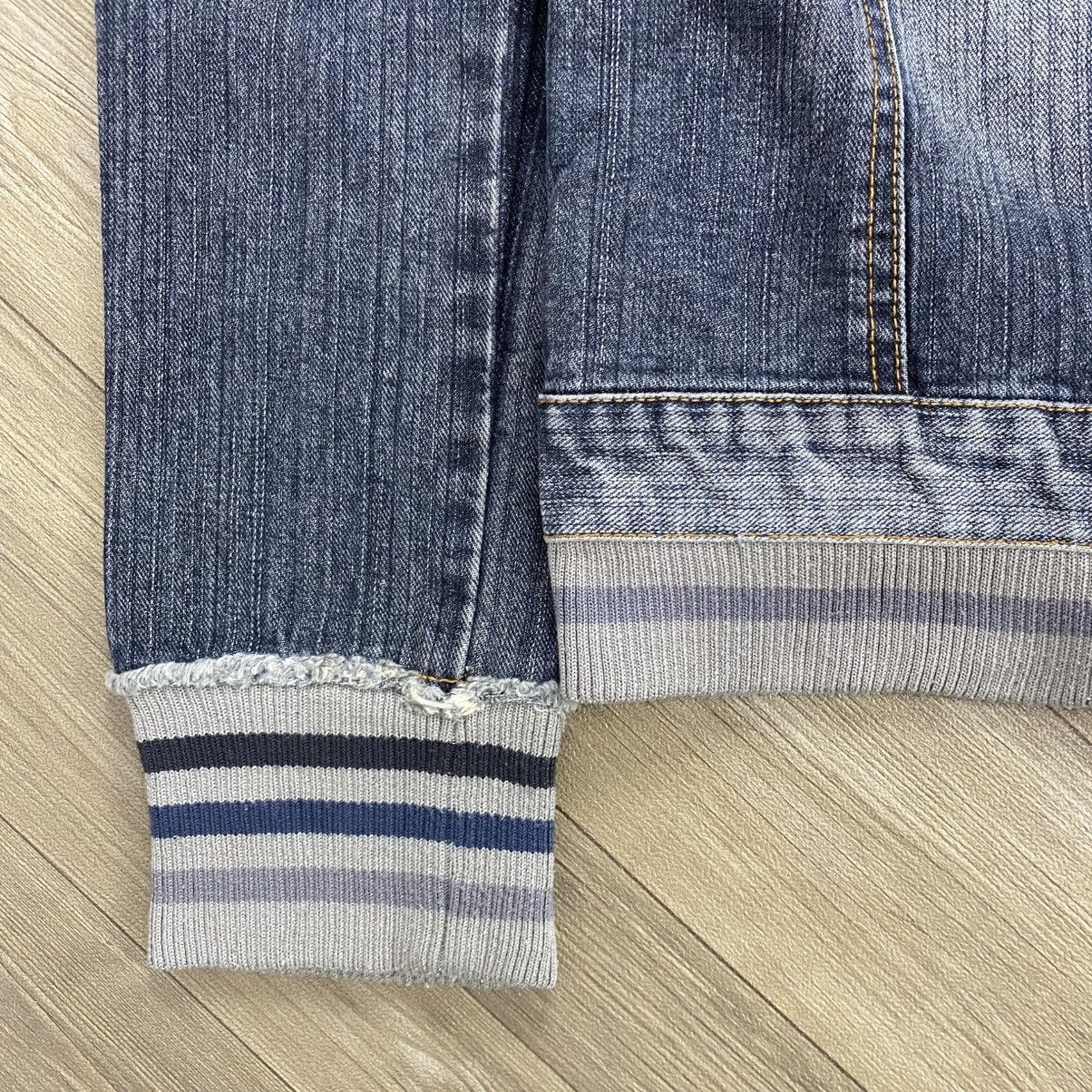 291295=Homme 292195=Homme Distressed Kmrii Ifsix Lgb Style Denim Jacket Size US M / EU 48-50 / 2 - 8 Thumbnail