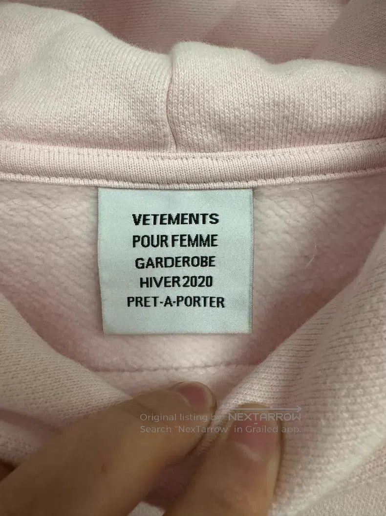 Vetements Vetements Pink My Little Pony Unicorn Hooded Sweatshirt Size US XS / EU 42 / 0 - 3 Thumbnail