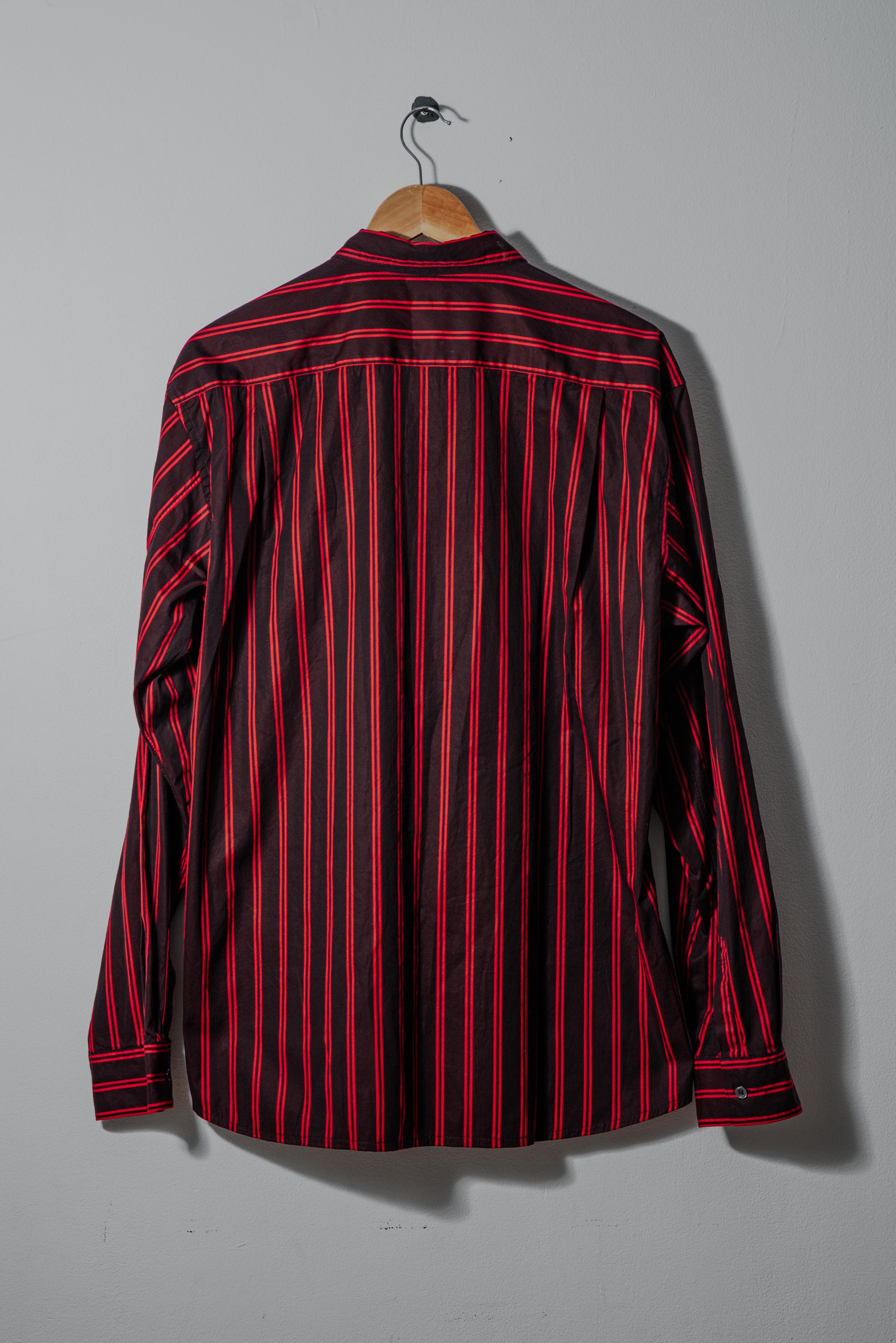 Comme des Garcons SHIRT CDG RED PINSTRIPE SHIRT Size US XL / EU 56 / 4 - 9 Thumbnail