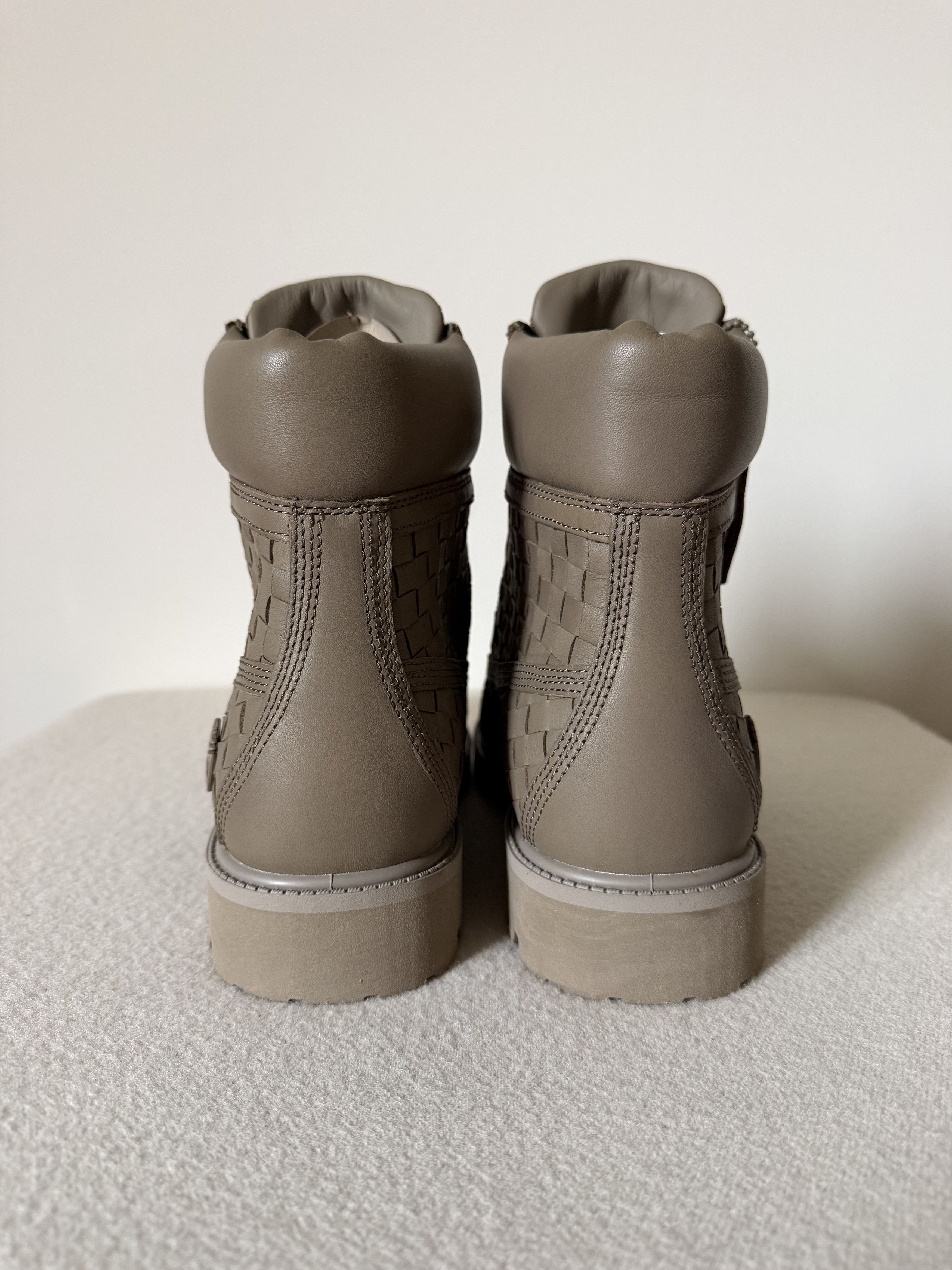 Timberland Timberland 6 Inch Premium Boots in Olive Woven Leather Size US 10 / EU 43 - 5 Thumbnail