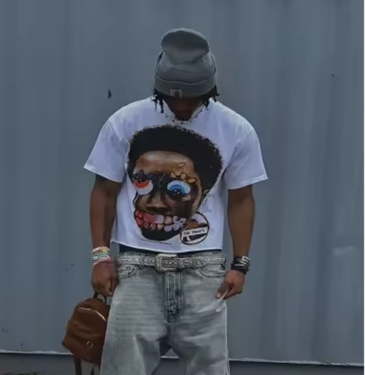Other simple printed loose T-shirts retro design pure cotton Size US XXL / EU 58 / 5 - 5 Thumbnail