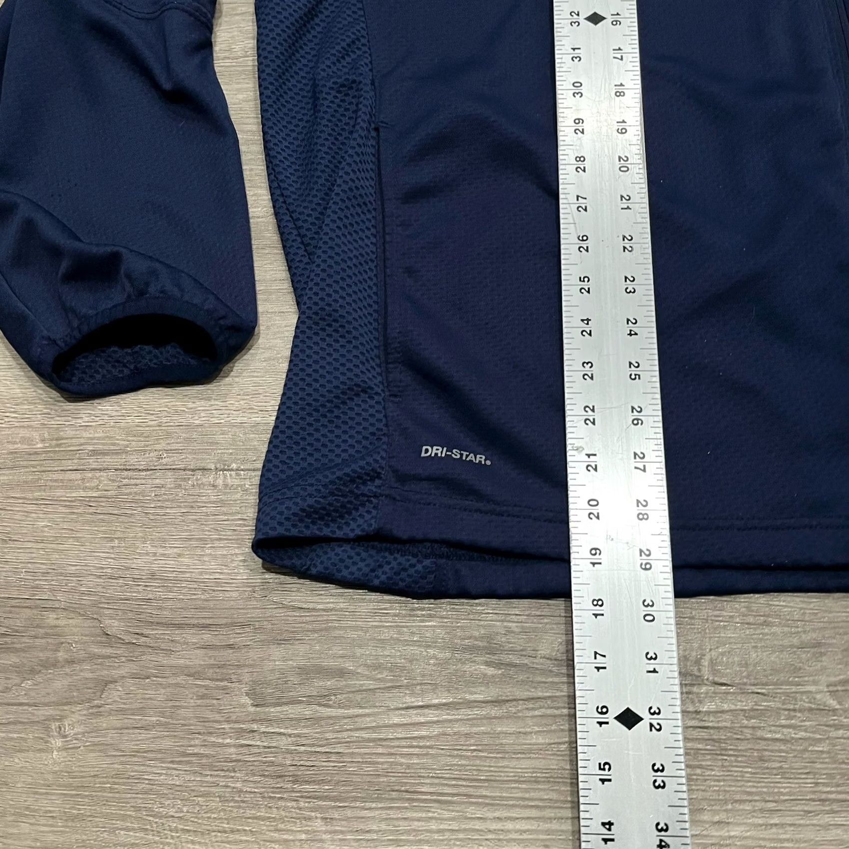 Starter Starter Dri-Star Athletic Track Warm Up Jacket Navy Blue Zip Front Mens 3XL Size US XXL / EU 58 / 5 - 5 Thumbnail