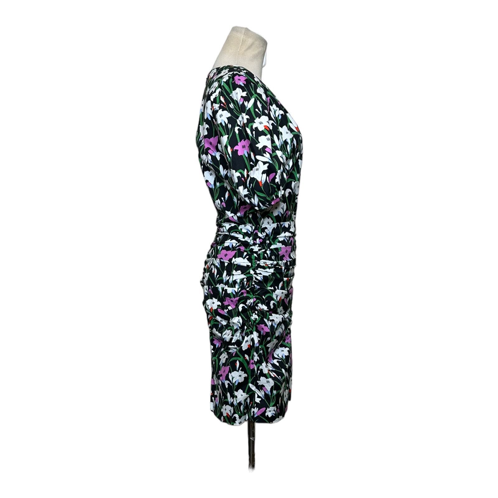 Veronica Beard Veronica Beard Janis Floral Ruched Mini Dress size 2 Size S / US 4 / IT 40 - 15 Thumbnail