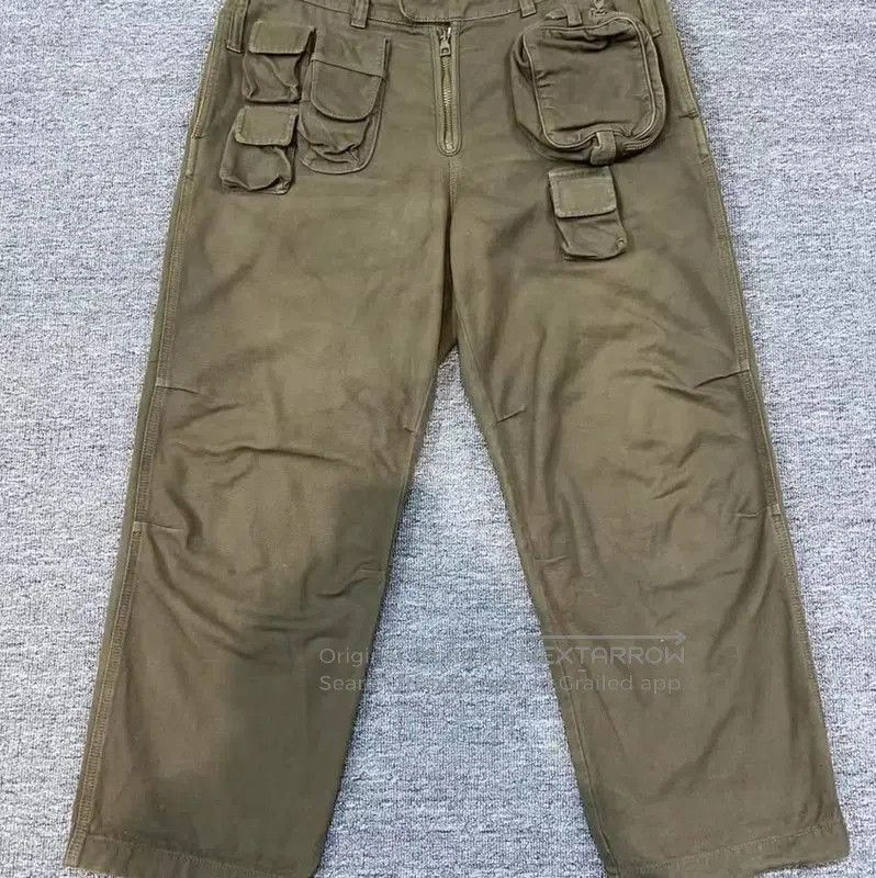 Louis Vuitton Louis Vuitton Casual Khaki Cotton Blend Pants . Size US 32 / EU 48 - 1 Thumbnail