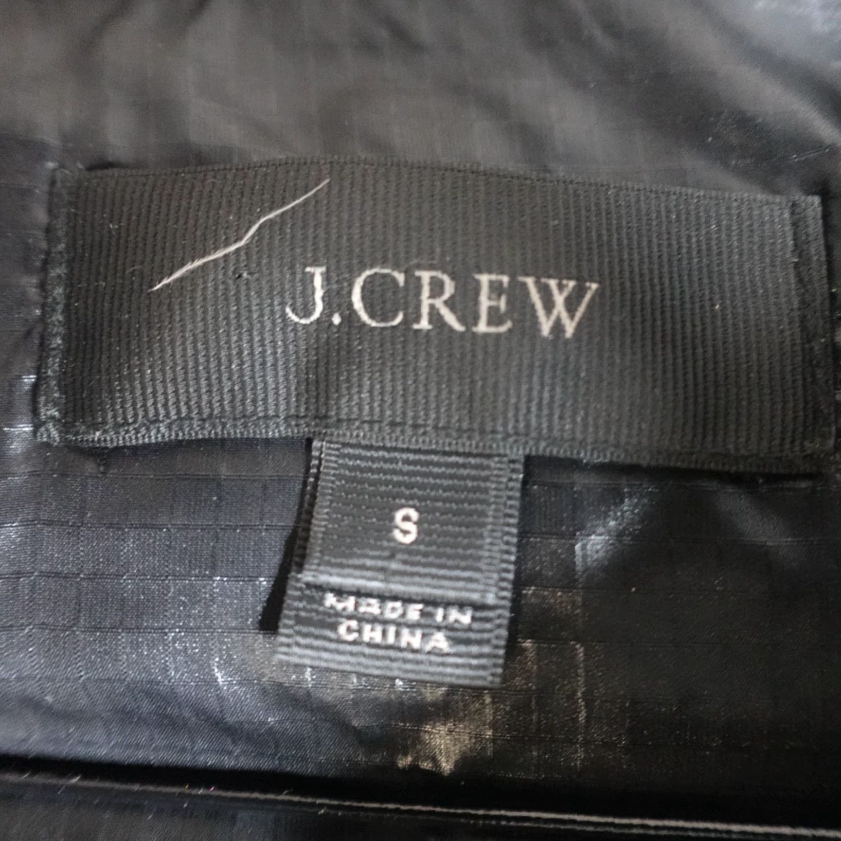 J.Crew J.Crew Womens Jacket Small Black Down Full Zip Puffer Jacket Baseed on Original Title Size S / US 4 / IT 40 - 2 Thumbnail