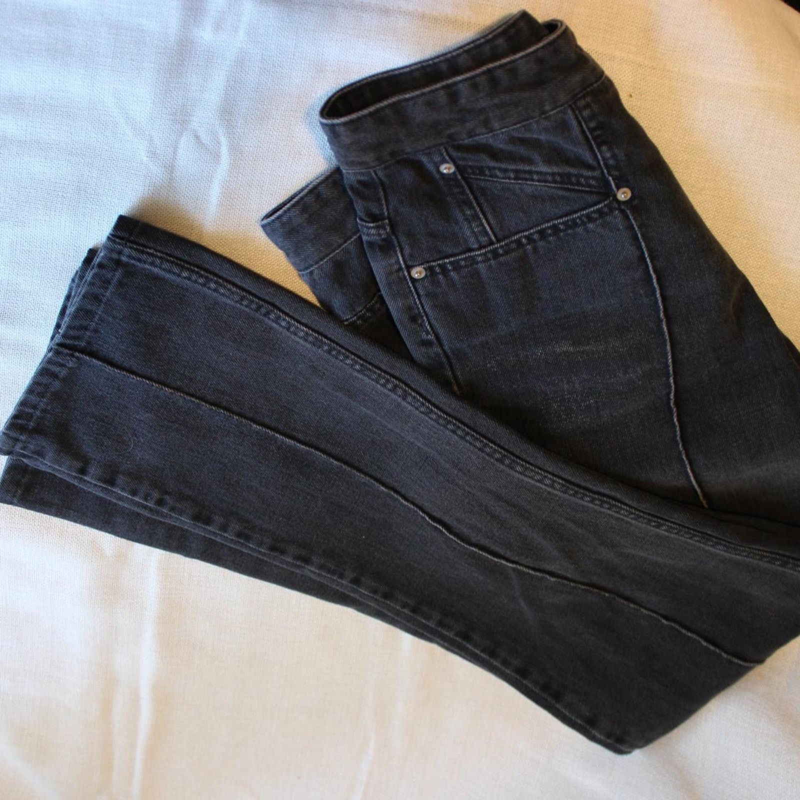 Isabel Marant Isabel Marant straight leg black Size 25" / US 0 / IT 36 - 1 Thumbnail